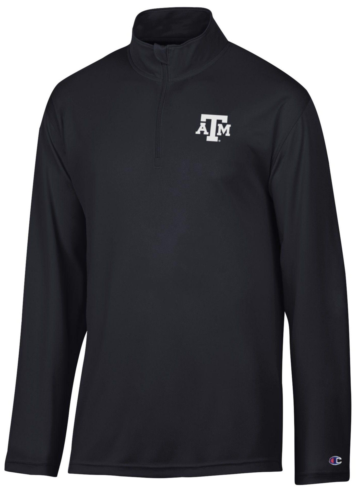 Champion Men's Texas A&amp;M Aggies Black 1/4 Zip Jacket