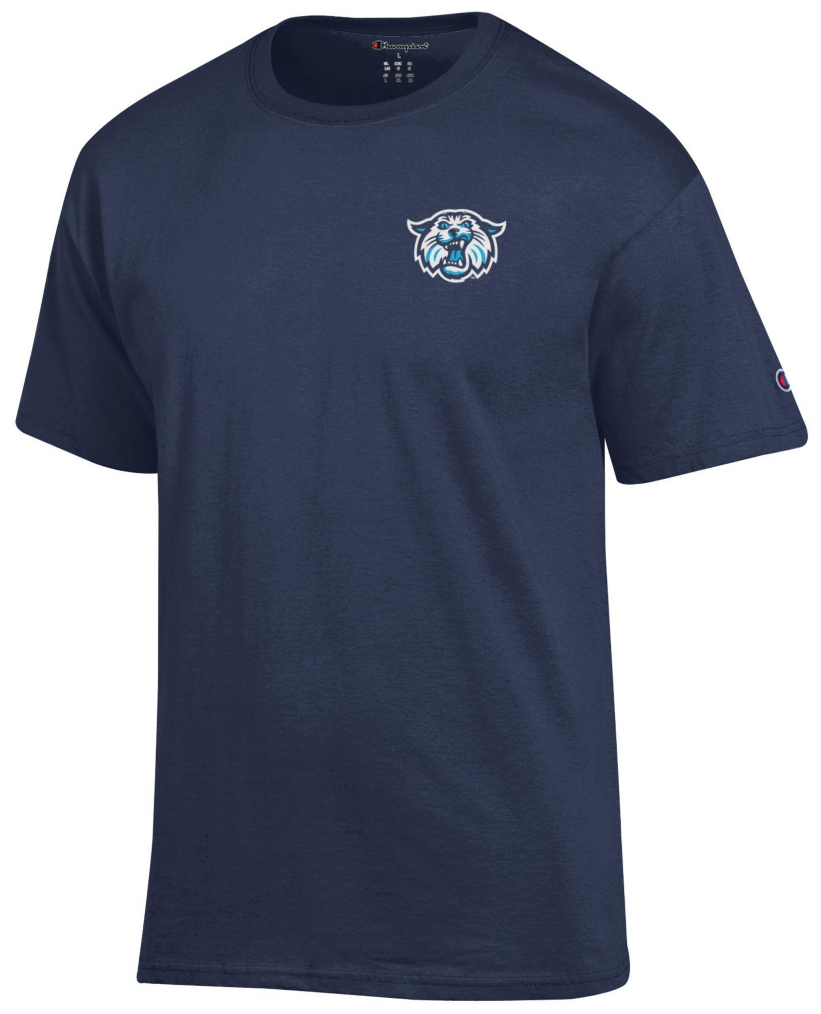 Champion Men's Villanova Wildcats Navy Jersey 2-Hit T-Shirt