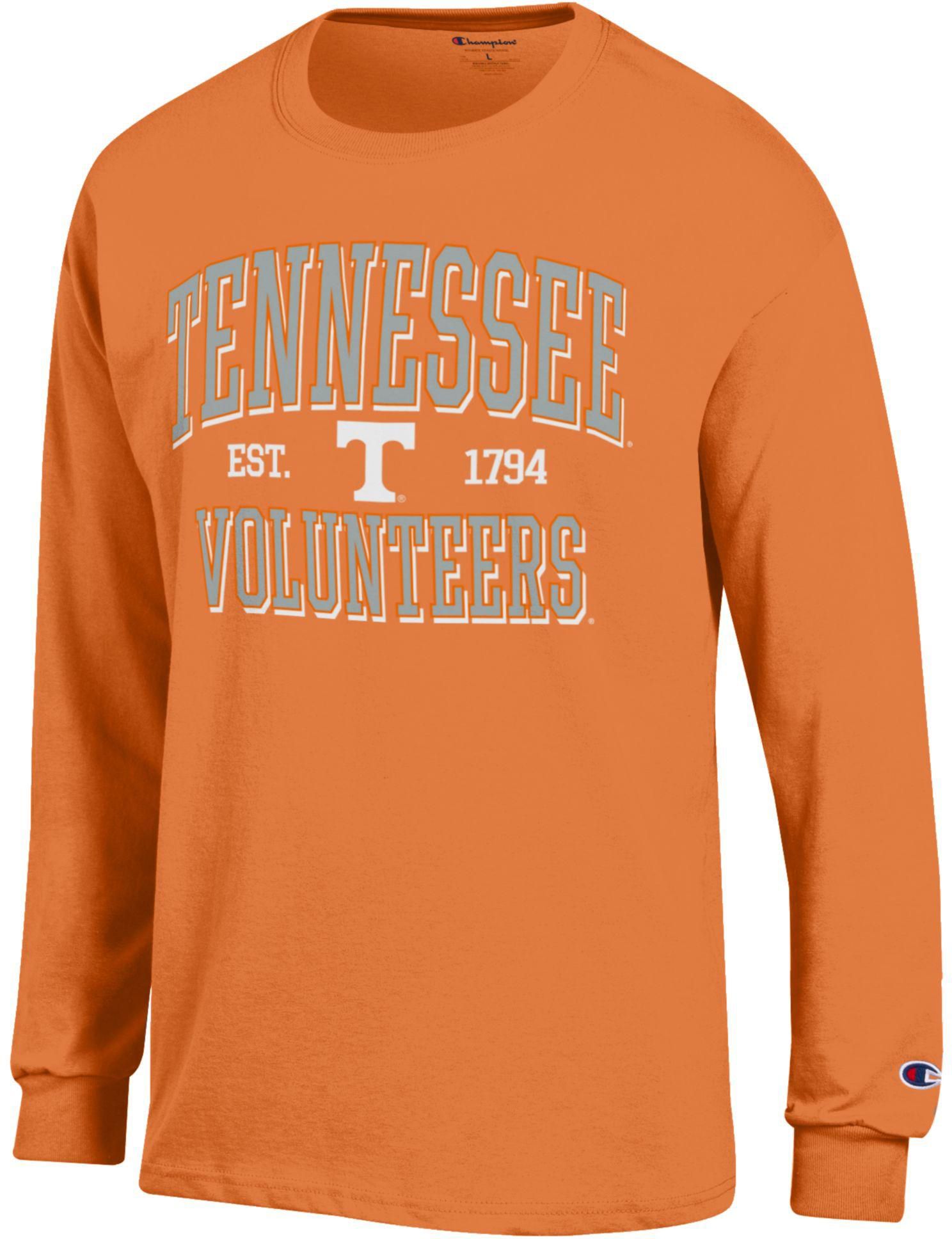 Champion Adult Tennessee Volunteers Jersey Long Sleeve Shirt