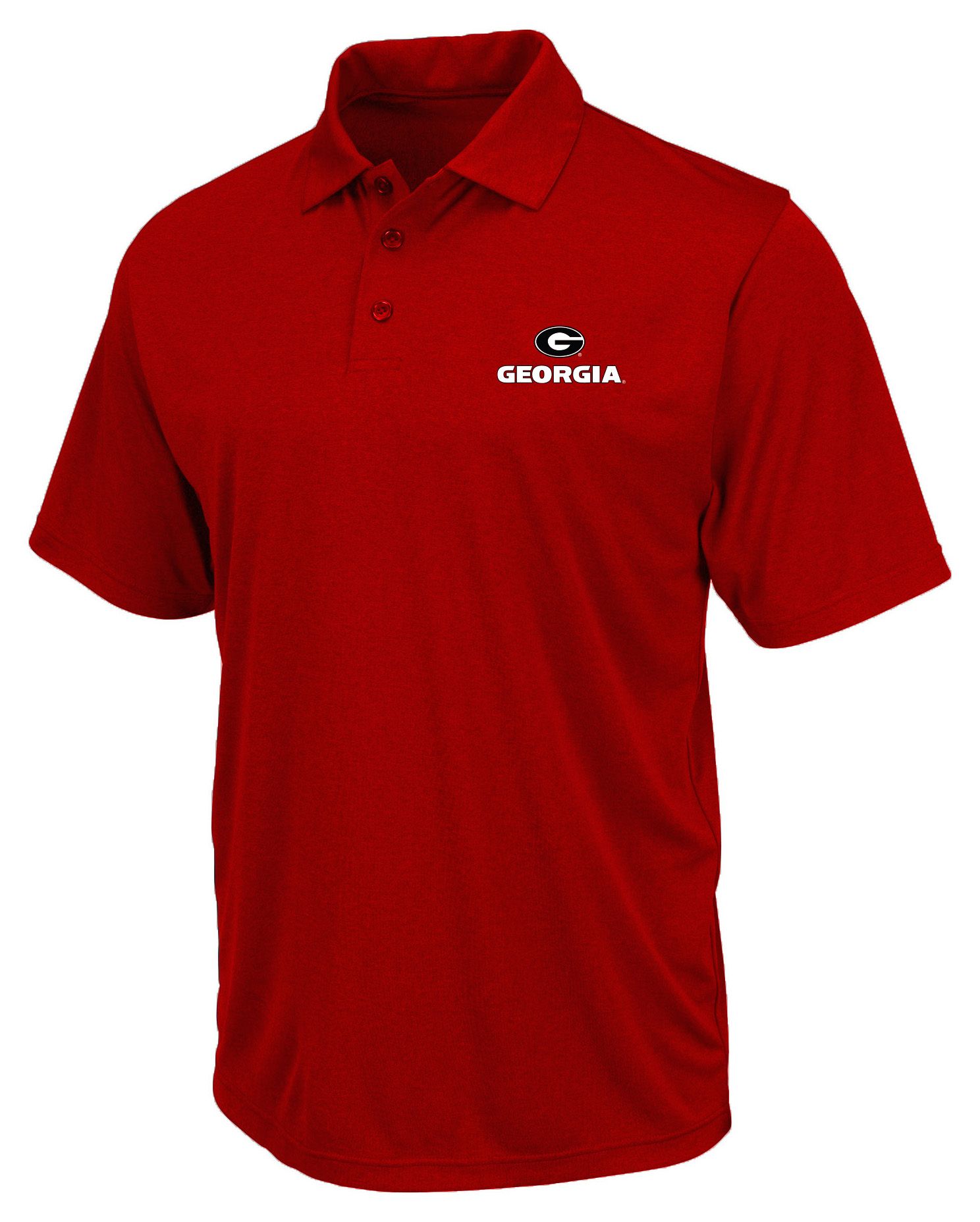 Champion Men's Georgia Bulldogs Red Big and Tall Polo
