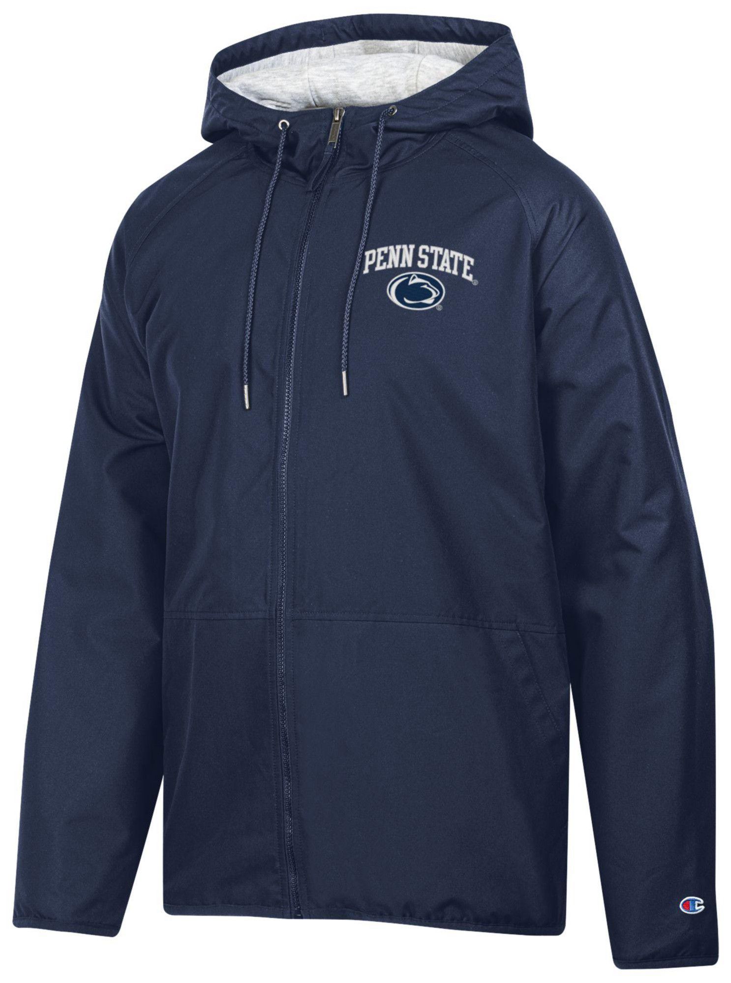 Champion Men's Penn State Nittany Lions Heavyweight Full Zip Jacket, XXL, Blue