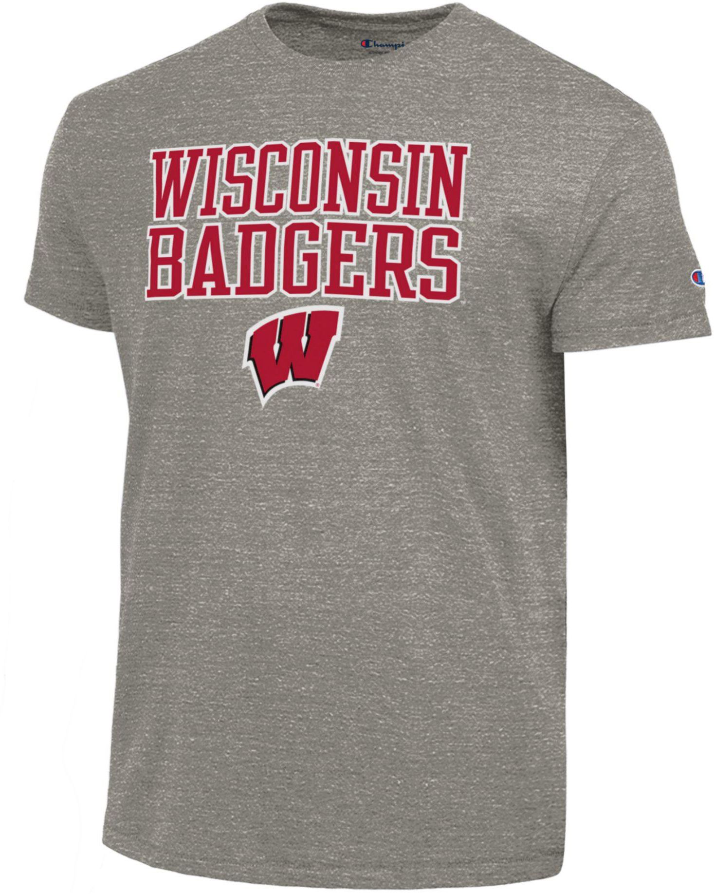 Champion Men's Wisconsin Badgers Ultimate Triblend T-Shirt