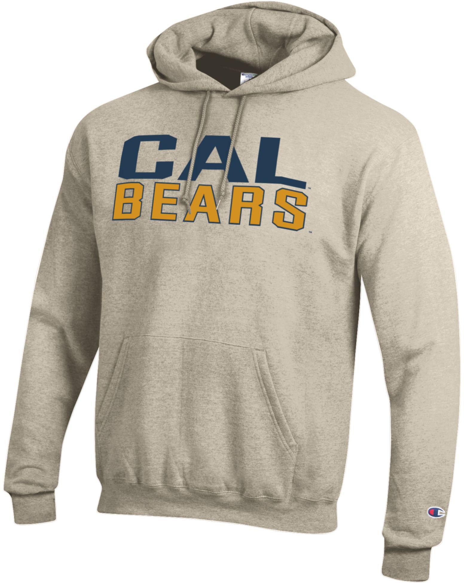 Champion Adult Cal Bears Tan Eco Powerblend Hoodie