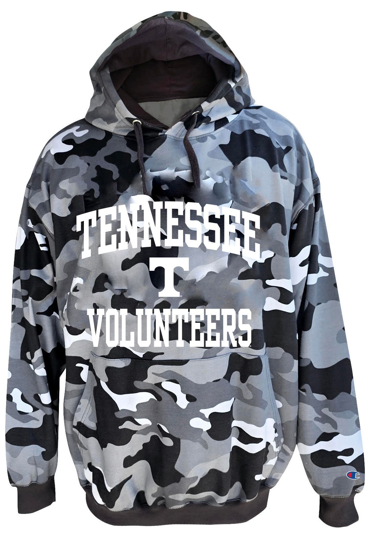 Champion Men's Tennessee Volunteers Big and Tall Camo Fleece Hoodie