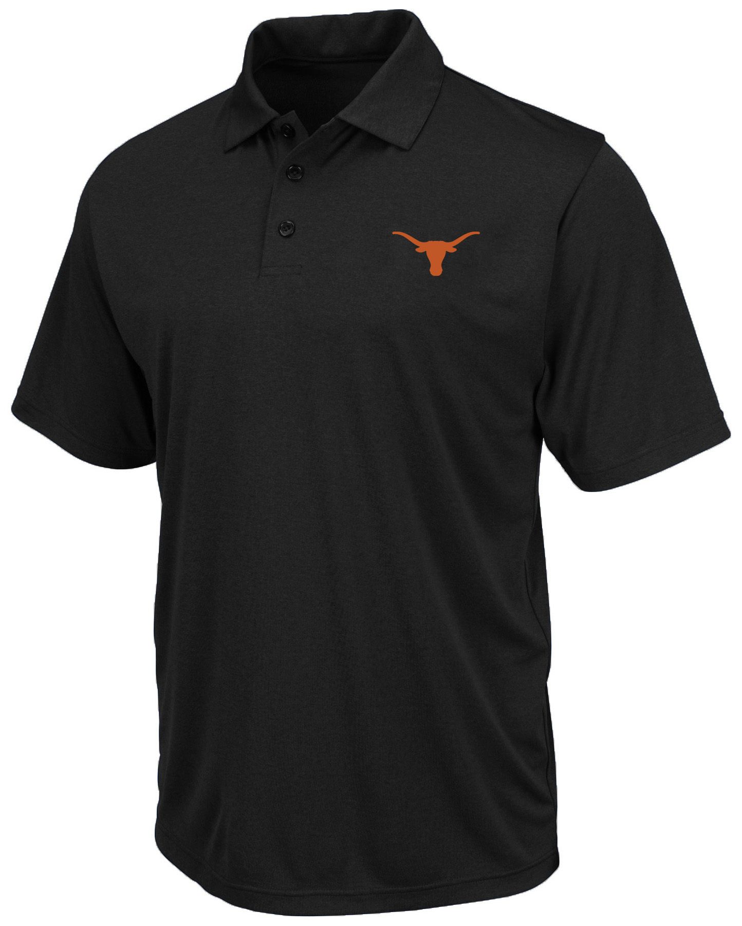 Champion Men's Texas Longhorns Black Big and Tall Polo