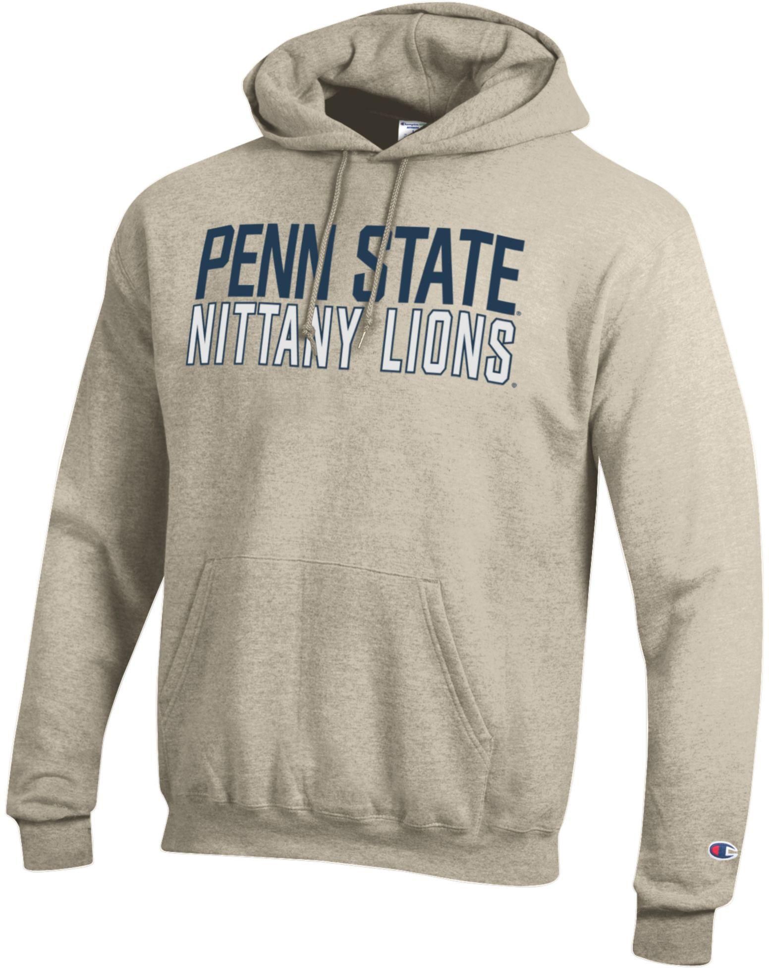 Champion Adult Penn State Nittany Lions Eco Powerblend Oatmeal Hoodie