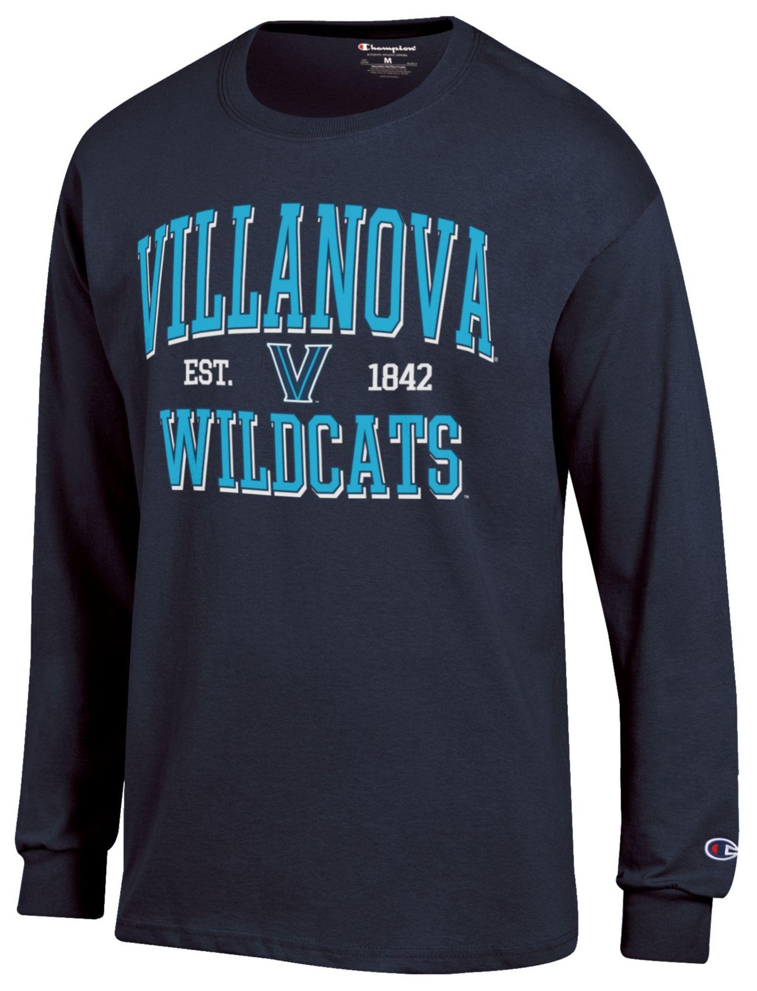 Champion Adult Villanova Wildcats Jersey Long Sleeve Shirt