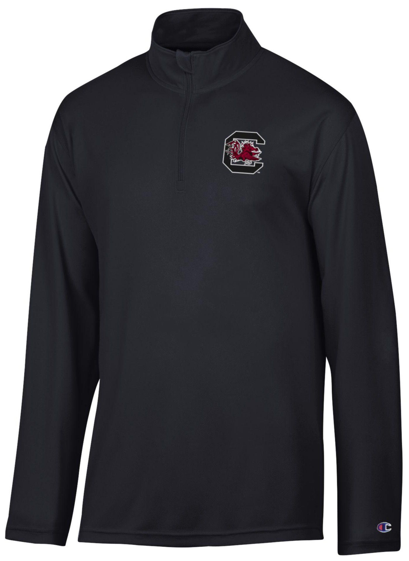 Champion Men's South Carolina Gamecocks Black 1/4 Zip Jacket