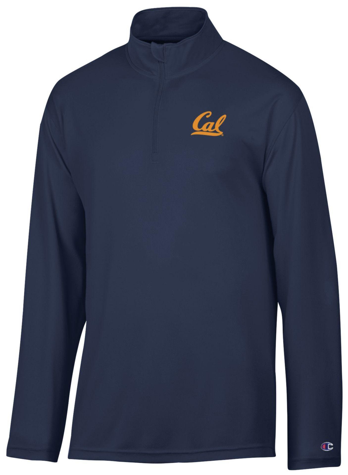 Champion Men's Cal Golden Bears Navy 1/4 Zip Jacket