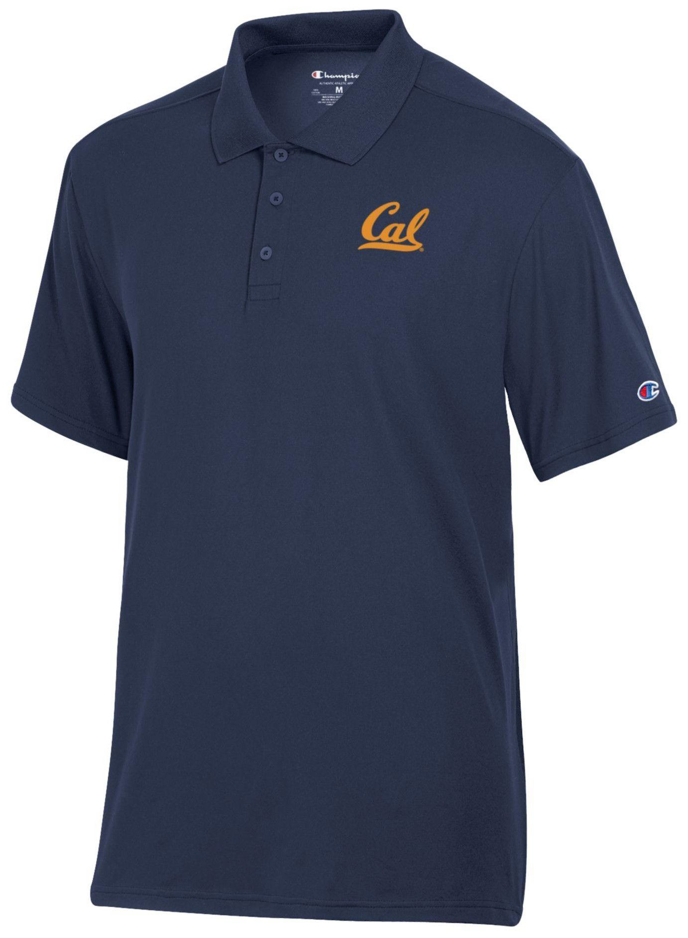 Champion Men's Cal Golden Bears Navy Polo
