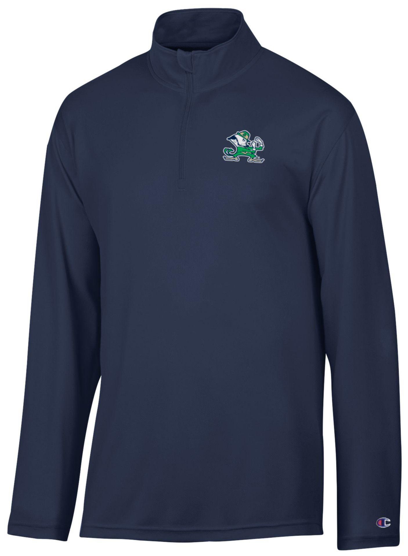 Champion Men's Notre Dame Fighting Irish Navy 1/4 Zip Jacket