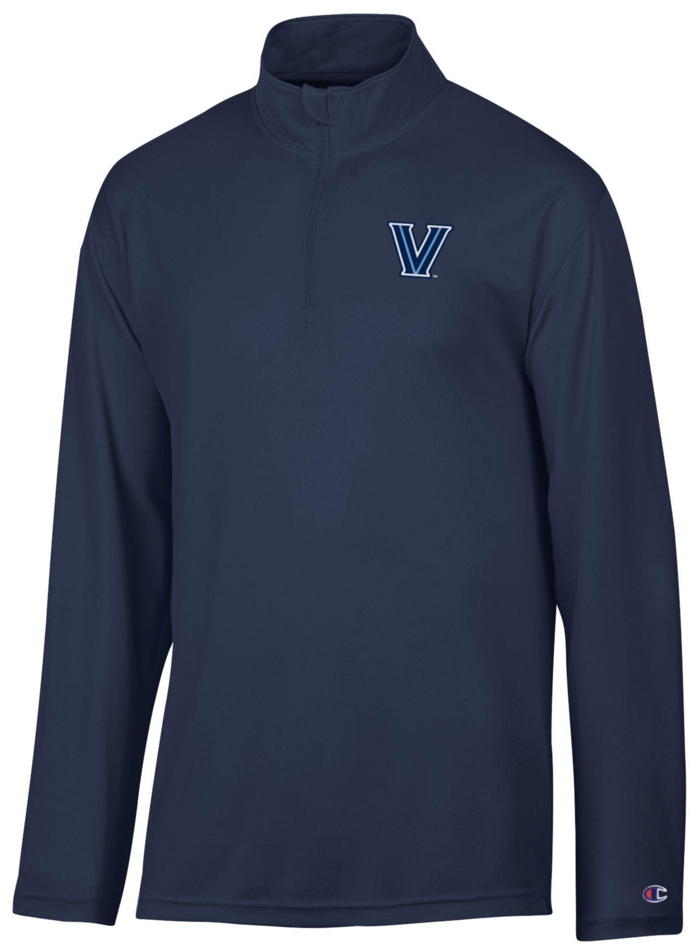 Champion Men's Villanova Wildcats Navy 1/4 Zip Jacket