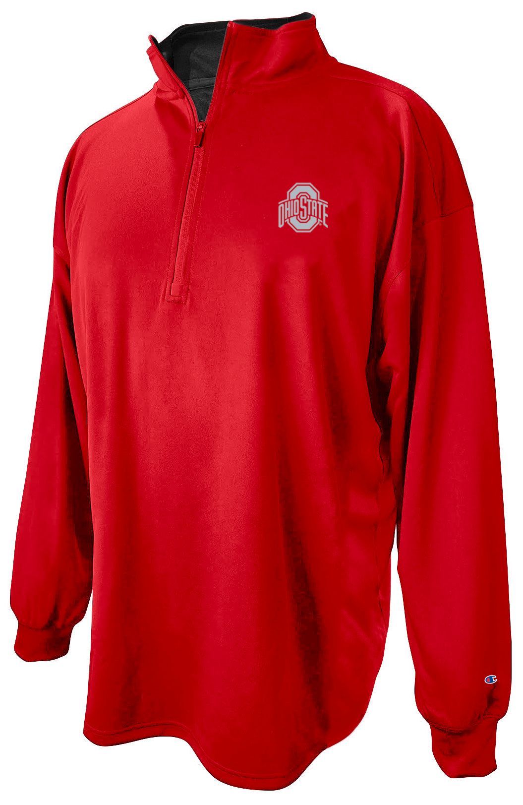 Champion Men's Ohio State Buckeyes Big &amp; Tall 1/4 Zip Pullover