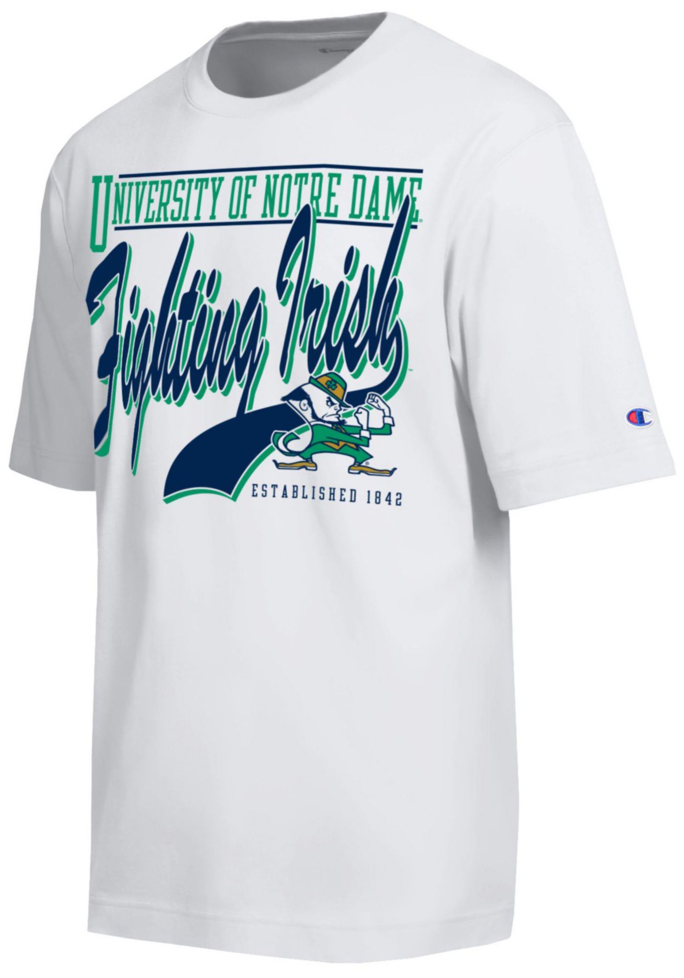 Champion Men's Notre Dame Fighting Irish White All Star T-Shirt