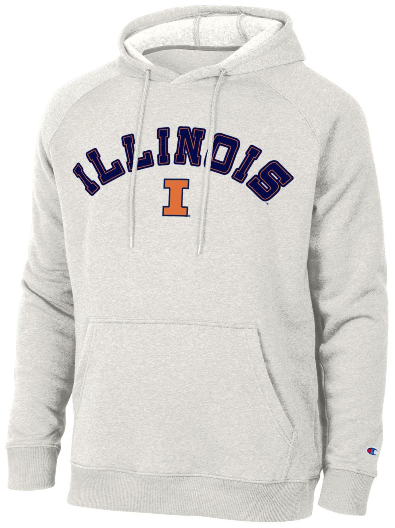Champion Men's Illinois Fighting Illini Triumph Emblem Hoodie