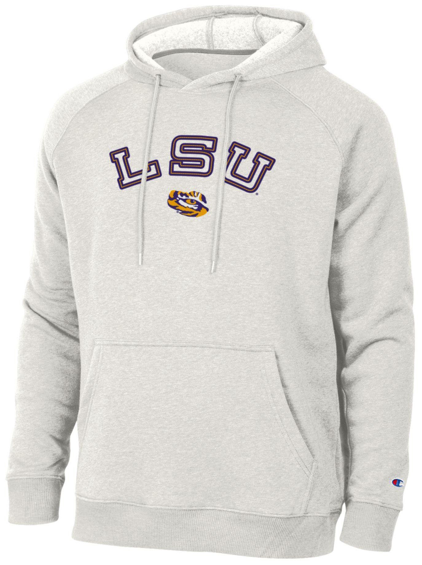 Champion Men's LSU Tigers Triumph Emblem Hoodie
