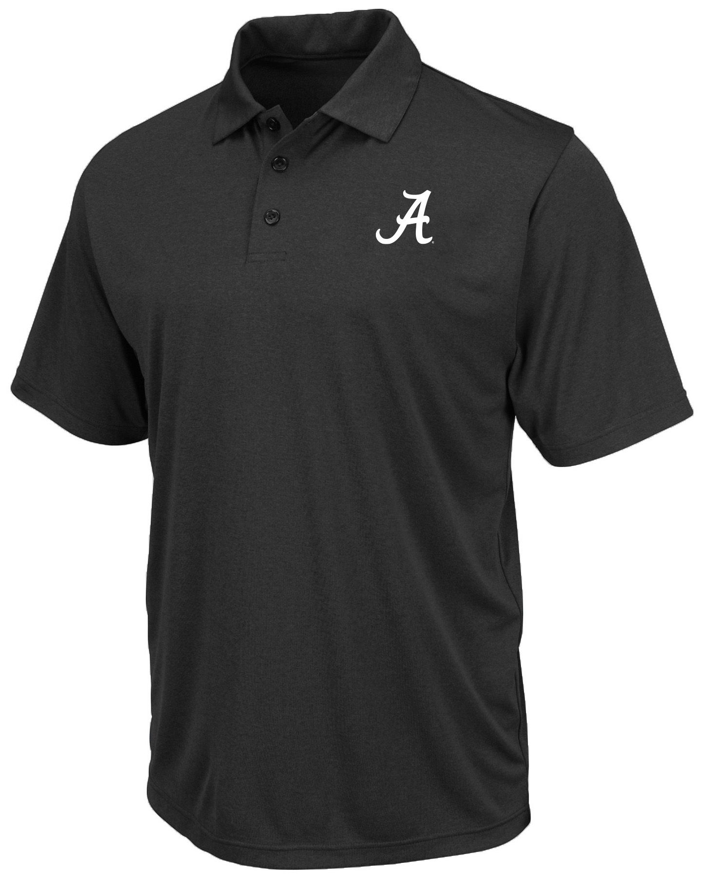 Champion Men's Alabama Crimson Tide Black Big and Tall Polo