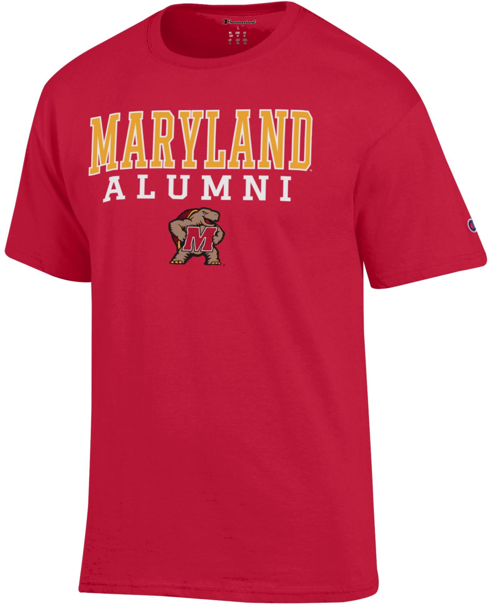 Champion Adult Maryland Terrapins Jersey Red T-Shirt
