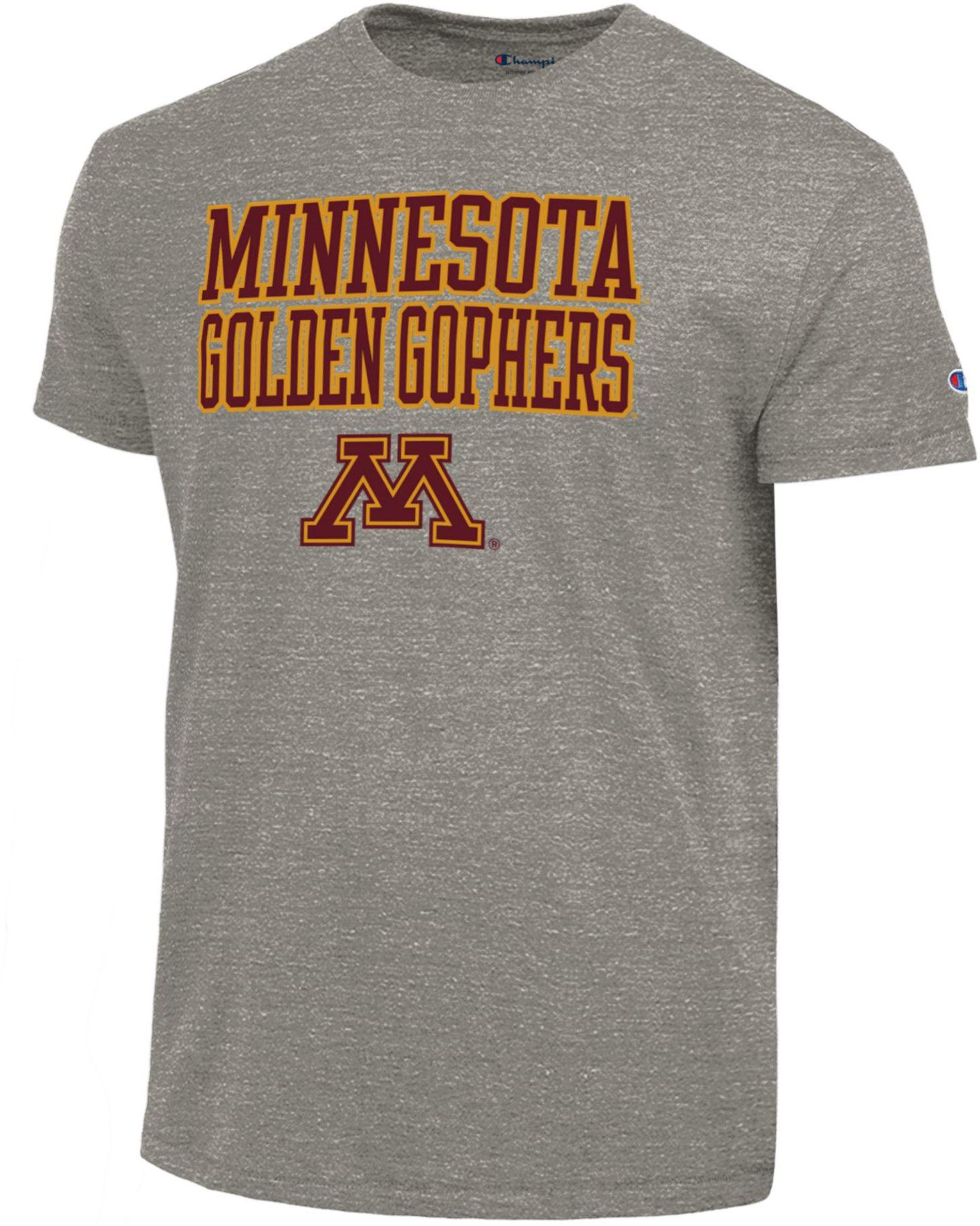 Champion Men's Minnesota Golden Gophers Ultimate Triblend Grey T-Shirt