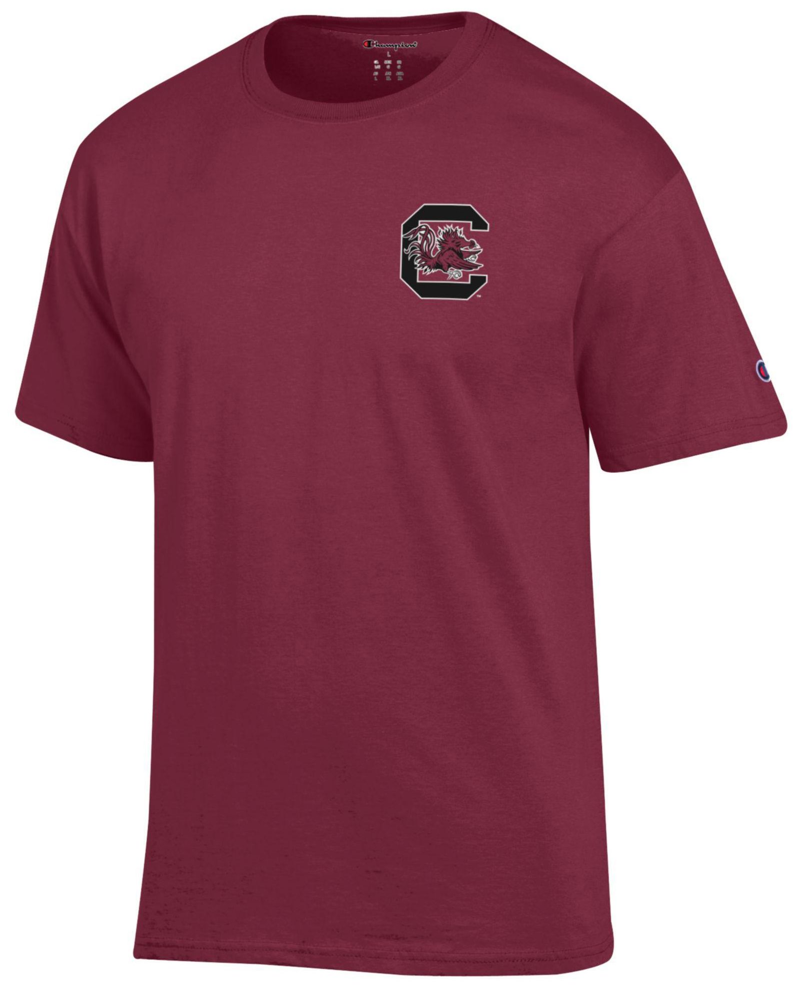 Champion Men's South Carolina Gamecocks Garnet Jersey 2-Hit T-Shirt
