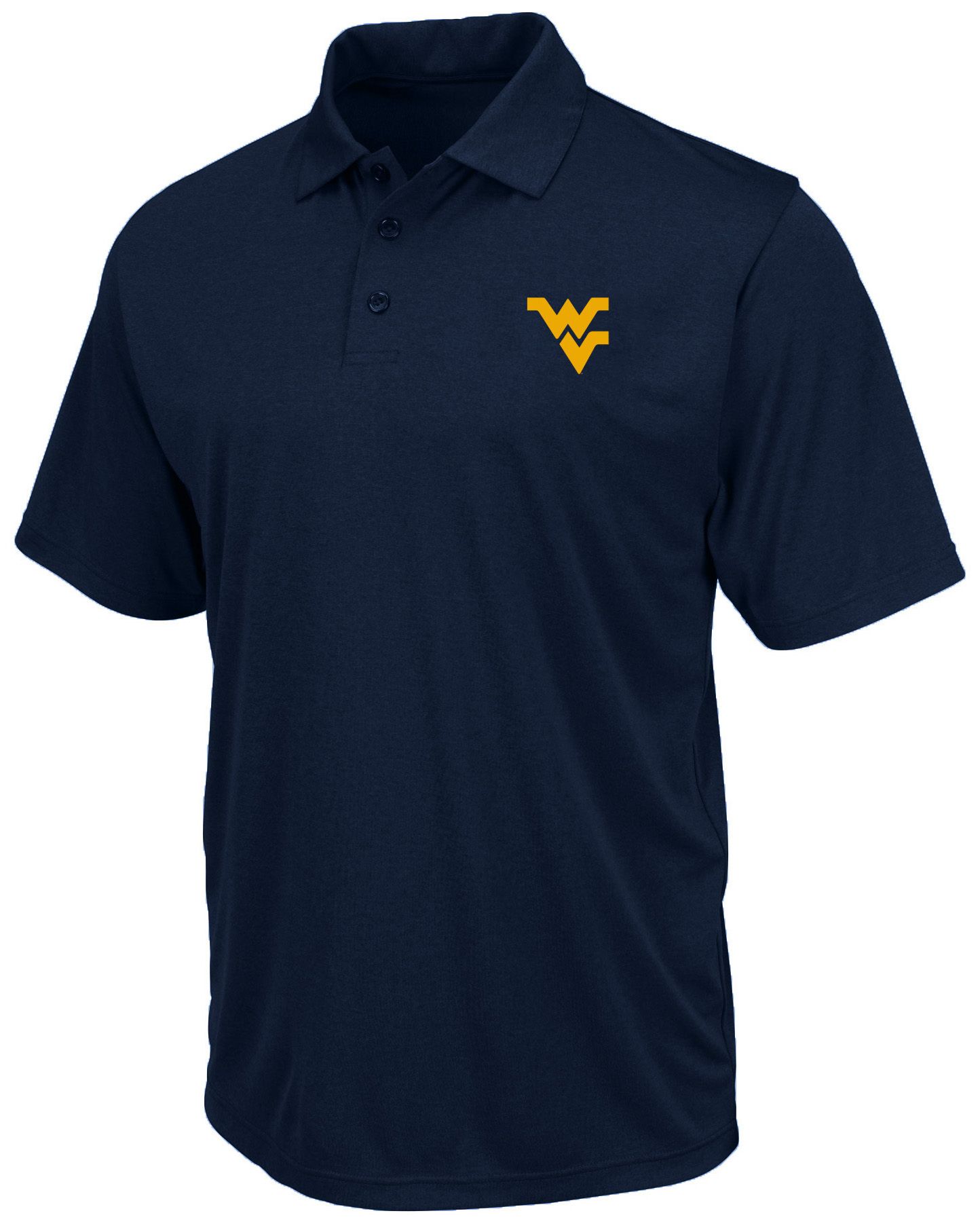 Champion Men's West Virginia Mountaineers Navy Big and Tall Polo