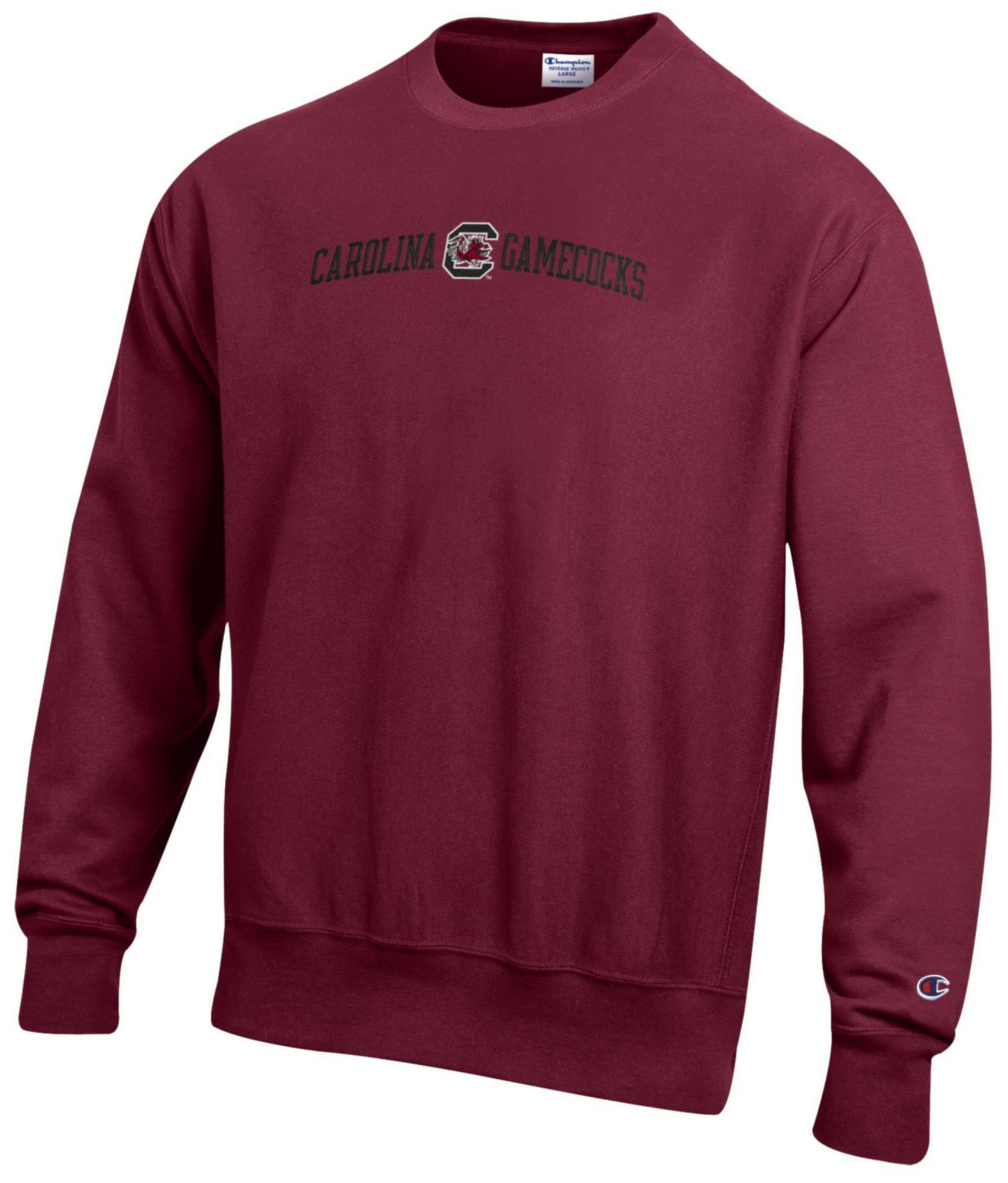 Champion Men's South Carolina Gamecocks Garnet Reverse Weave Crewneck Sweatshirt