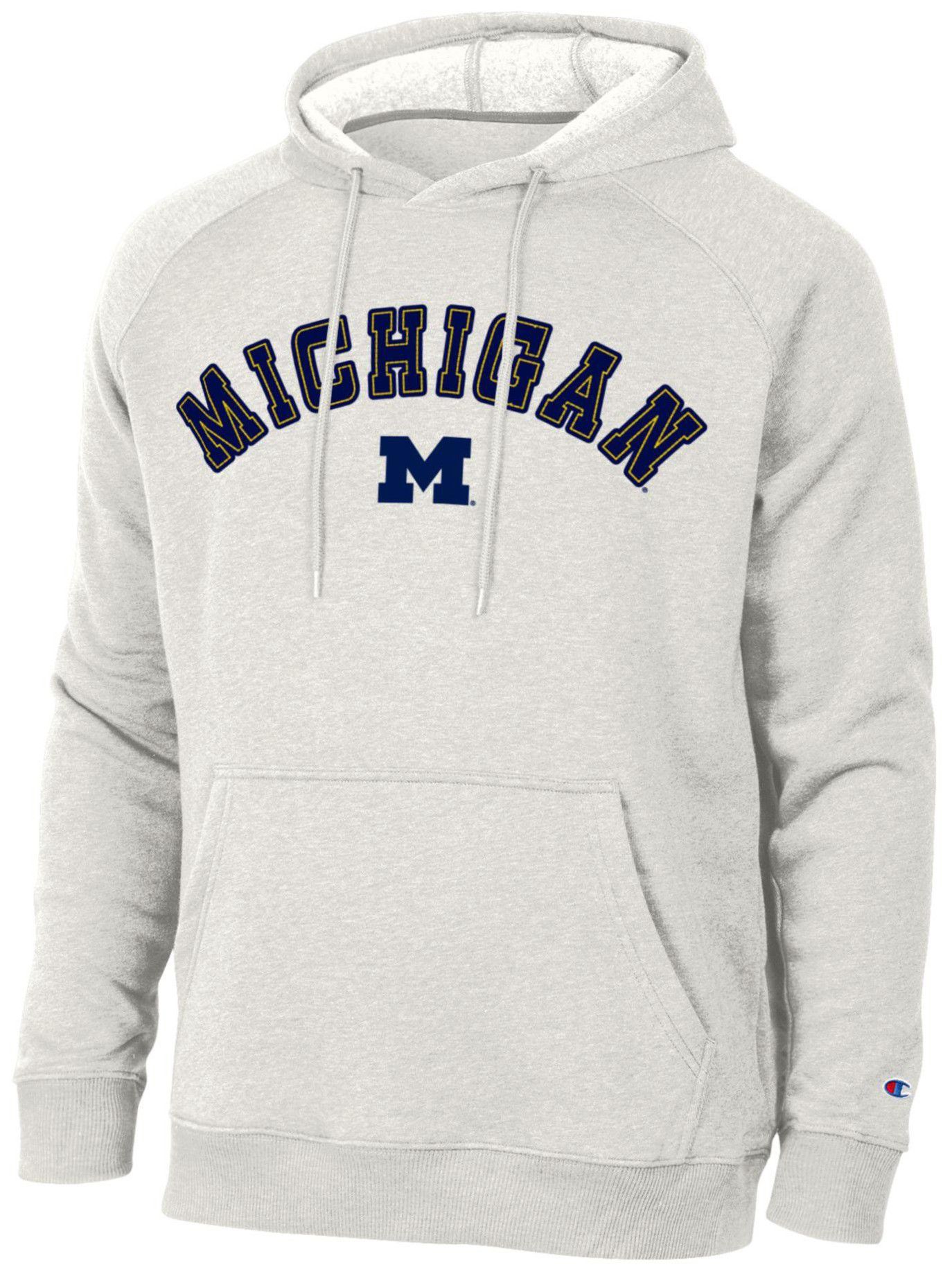 Champion Men's Michigan Wolverines Triumph Emblem Hoodie | Dick's