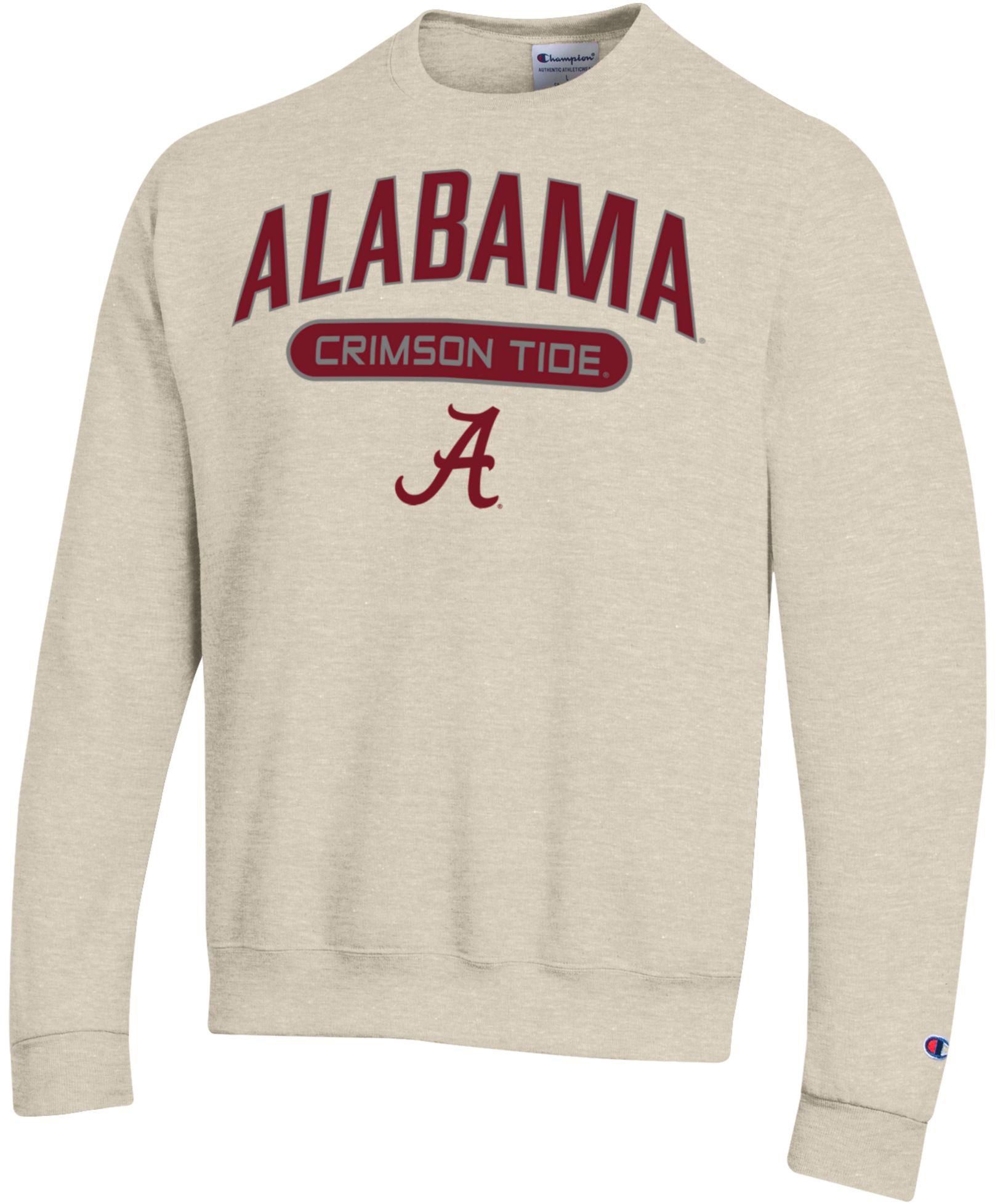 Champion Adult Alabama Crimson Tide Eco Powerblend Oatmeal Crewneck Sweatshirt