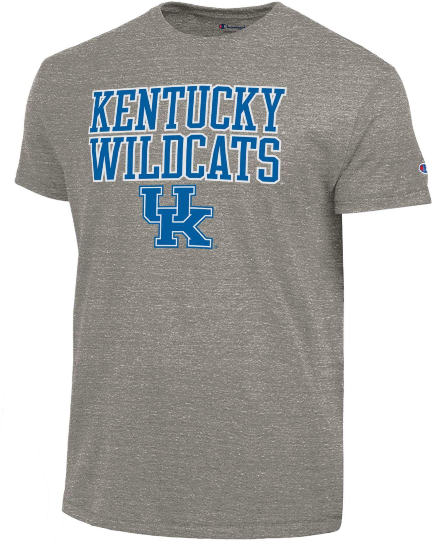 Champion Men's Kentucky Wildcats Ultimate Triblend Grey T-Shirt