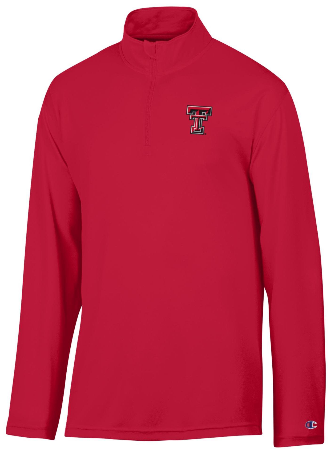 Champion Men's Texas Tech Red Raiders Scarlet 1/4 Zip Jacket