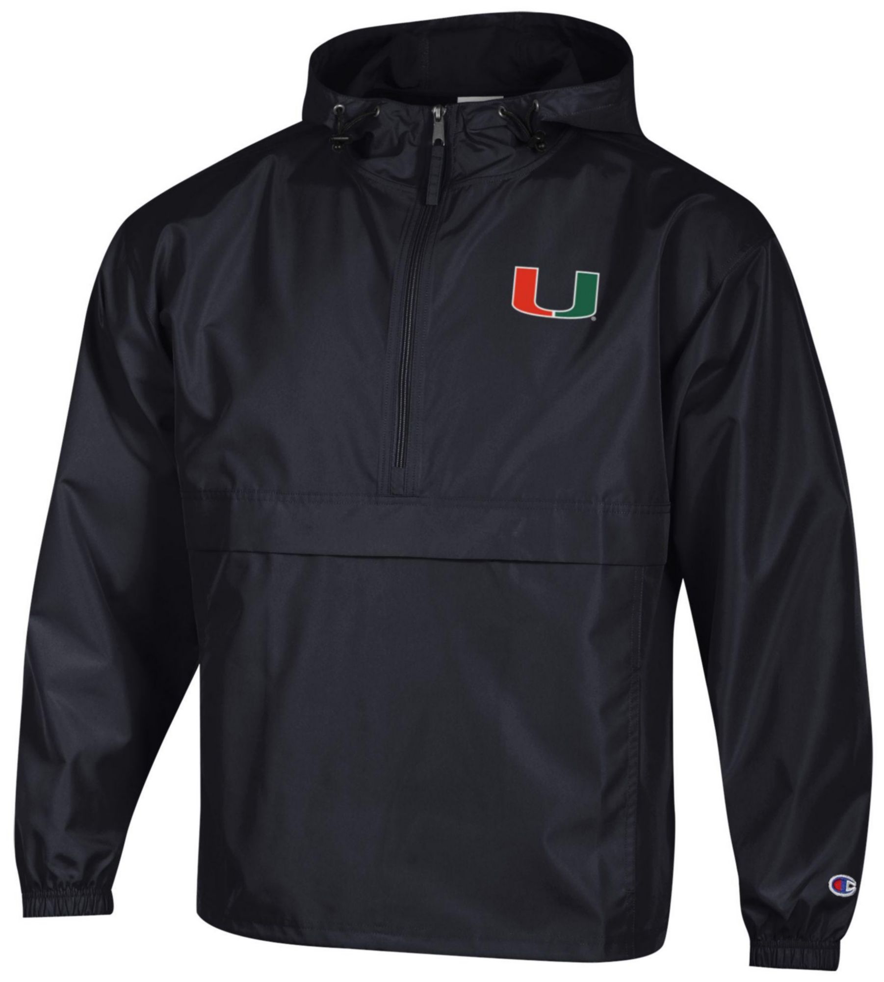Champion Men's Miami Hurricanes Packable Jacket