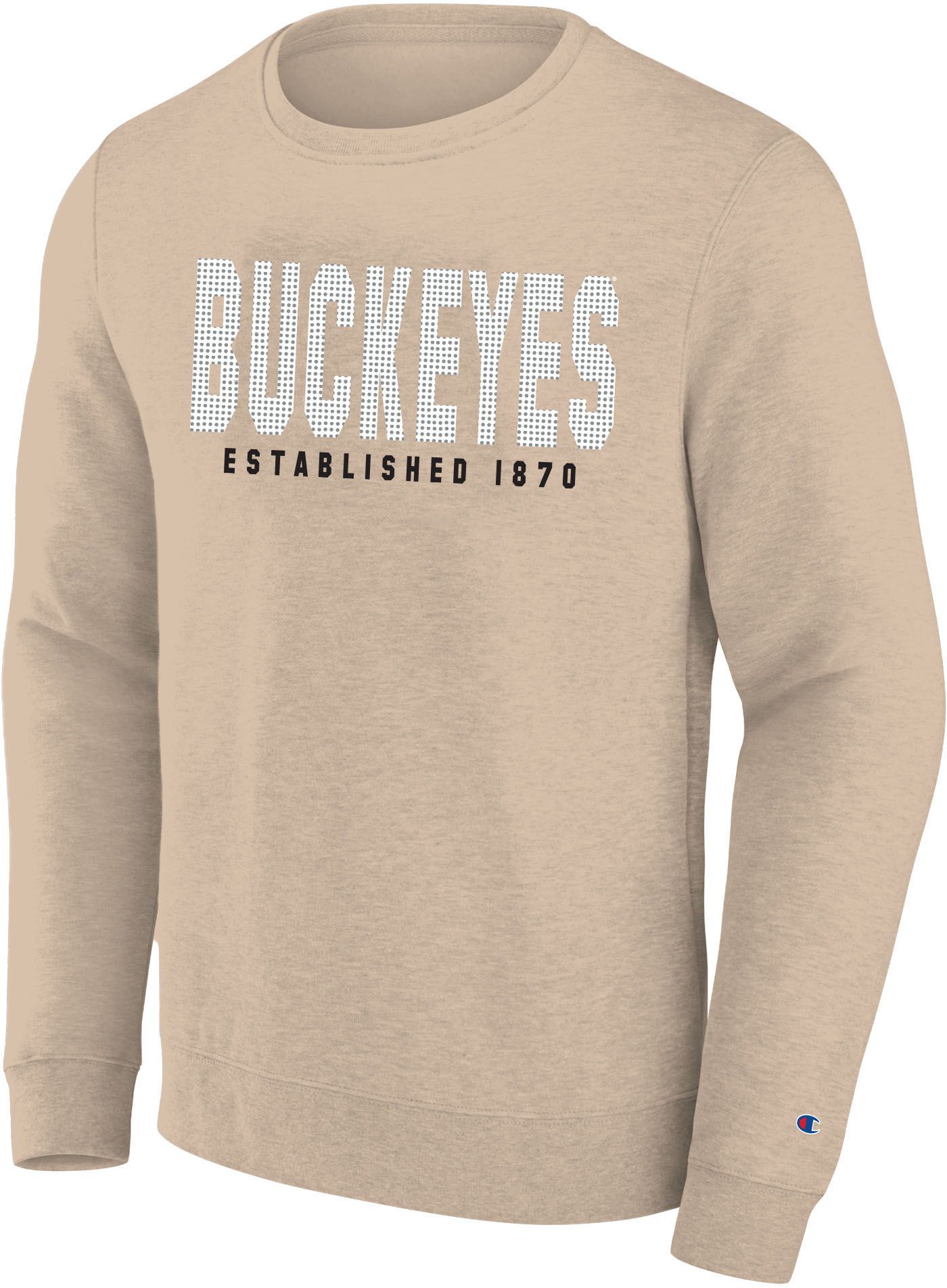 Champion Men's Ohio State Buckeyes Heavyweight Long Sleeve Shirt