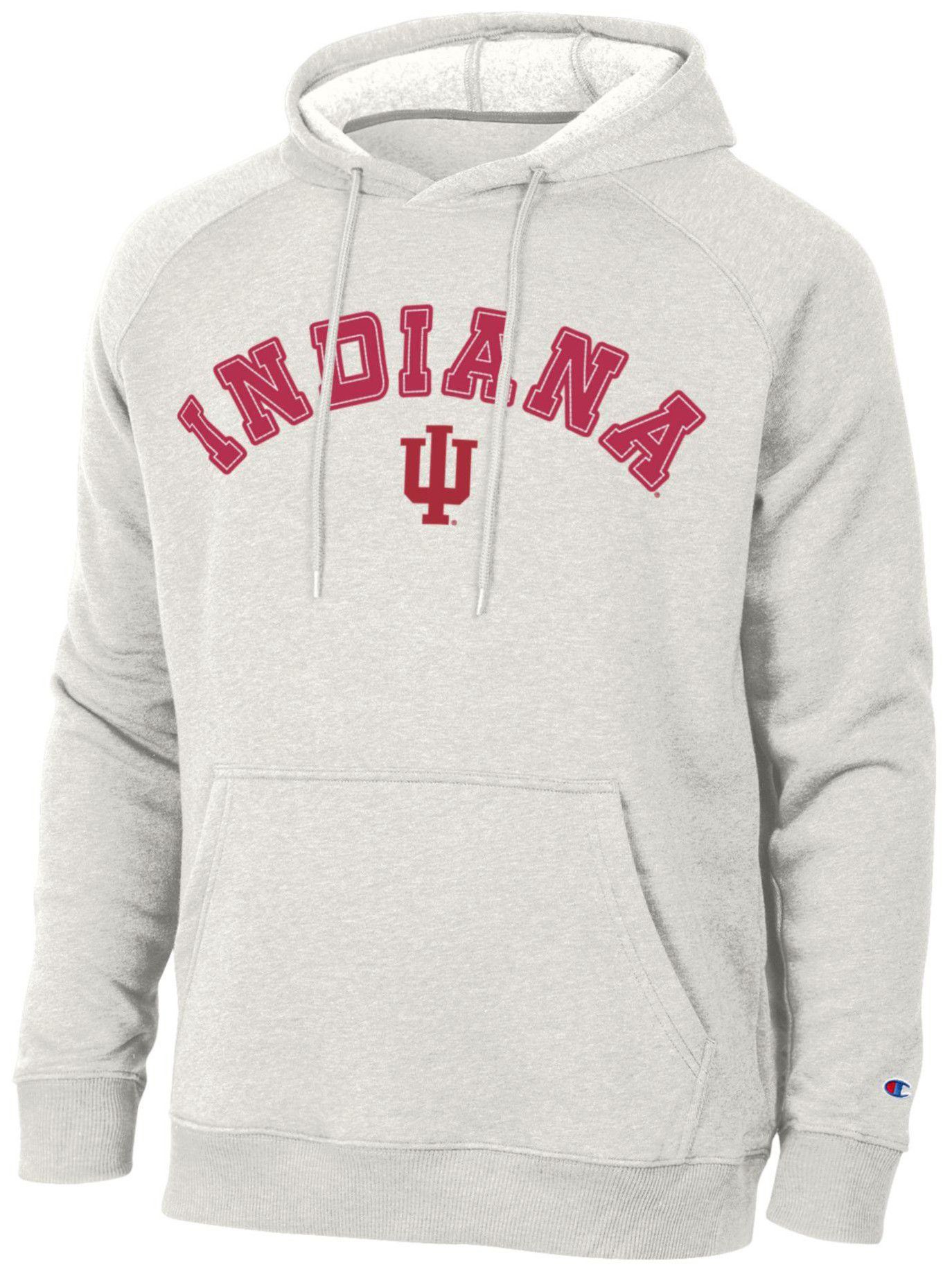 Champion Men's Indiana Hoosiers Triumph Emblem Hoodie