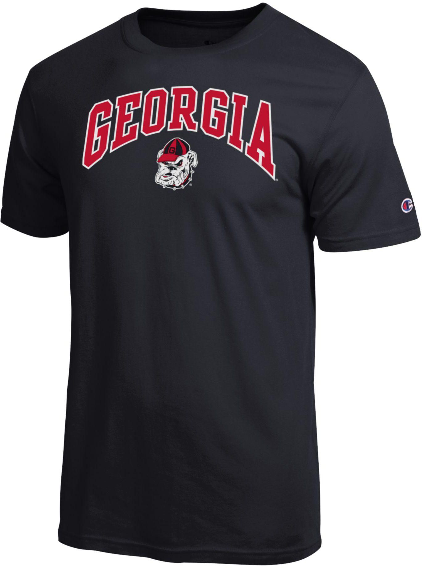 Champion Men's Georgia Bulldogs Black T-Shirt