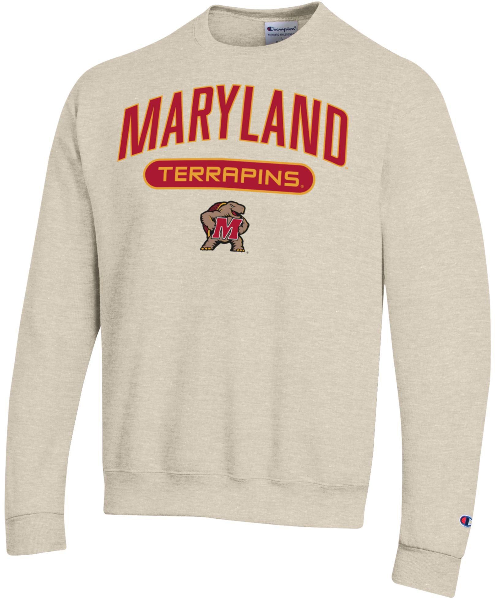 Champion Adult Maryland Terrapins Eco Powerblend Oatmeal Crewneck Sweatshirt