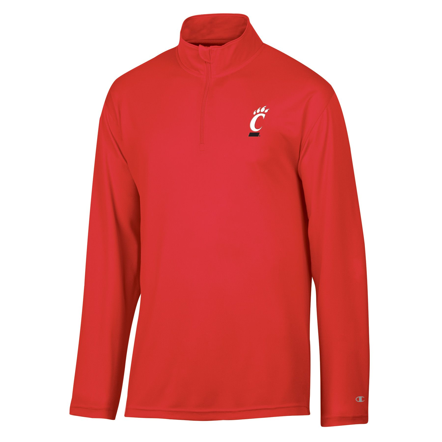 Champion Men's Cincinnati Bearcats Red 1/4 Zip Pullover