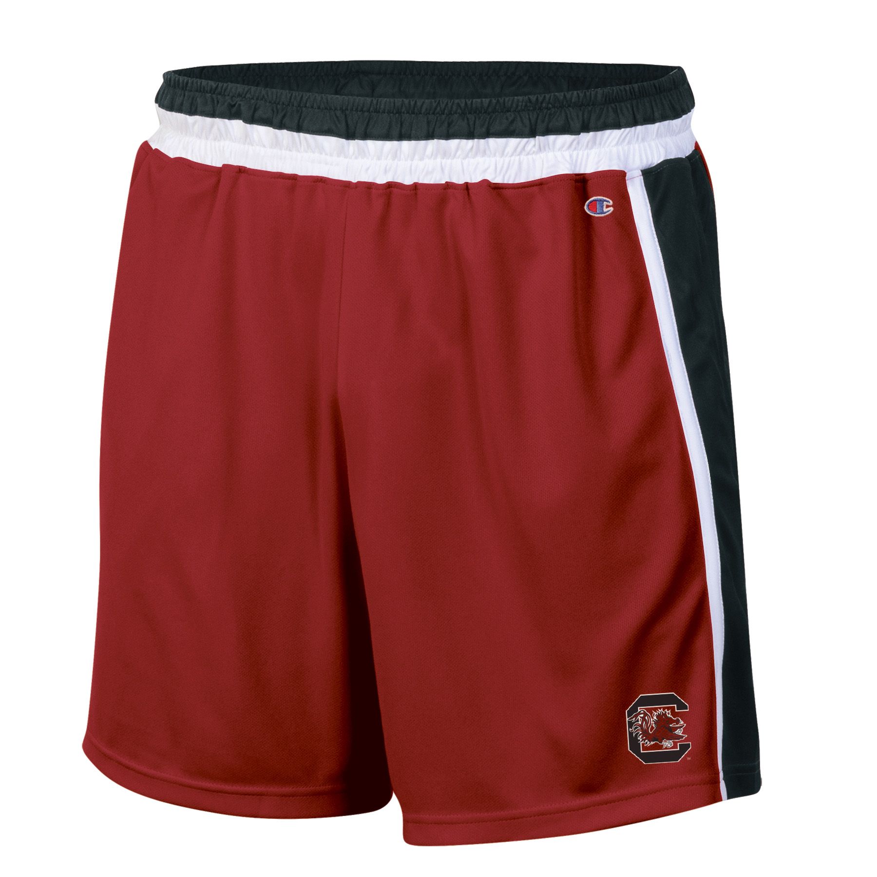 Champion Men's South Carolina Gamecocks Cardinal Stripe Shorts