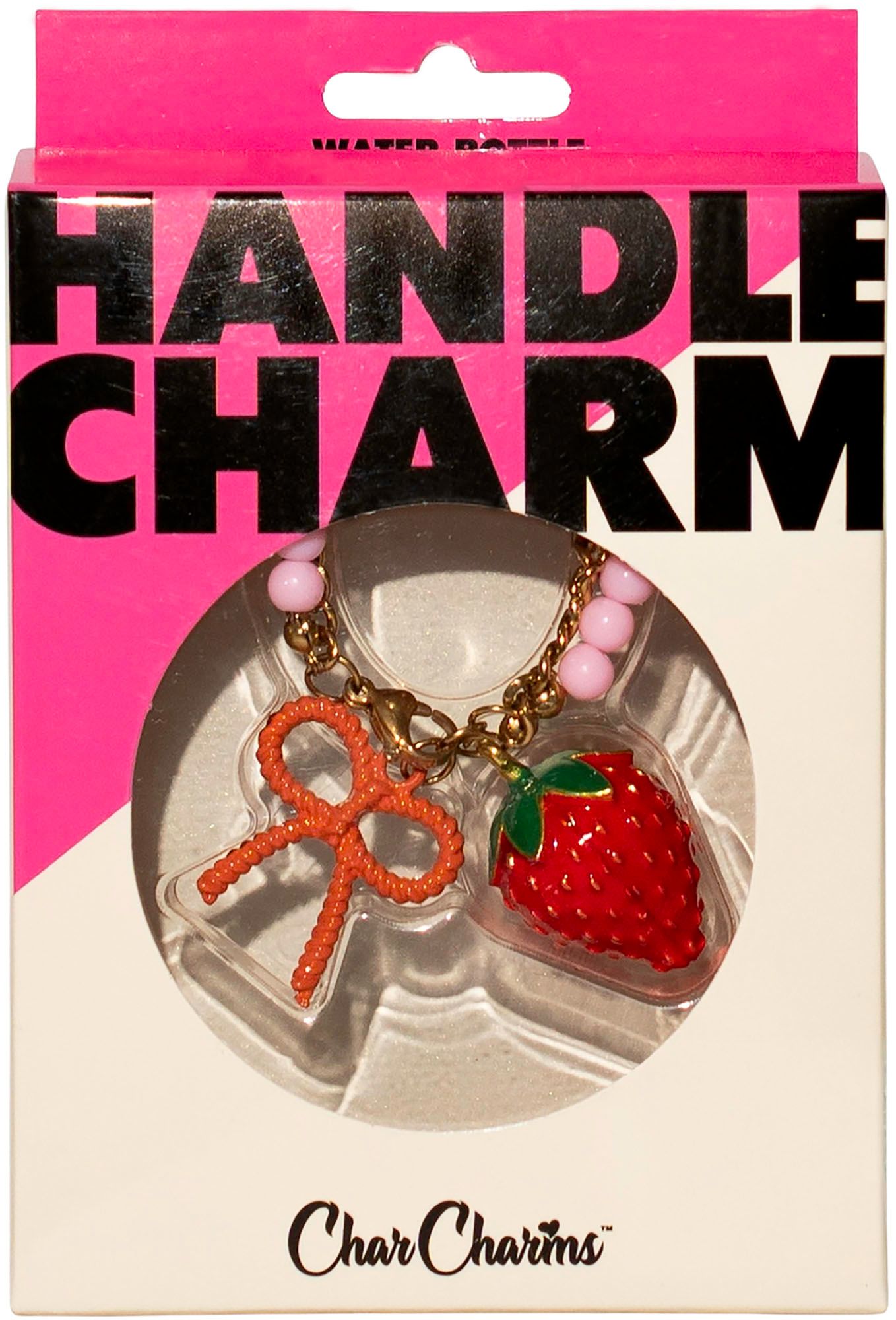 CharCharms Water Bottle Handle Charm - Red