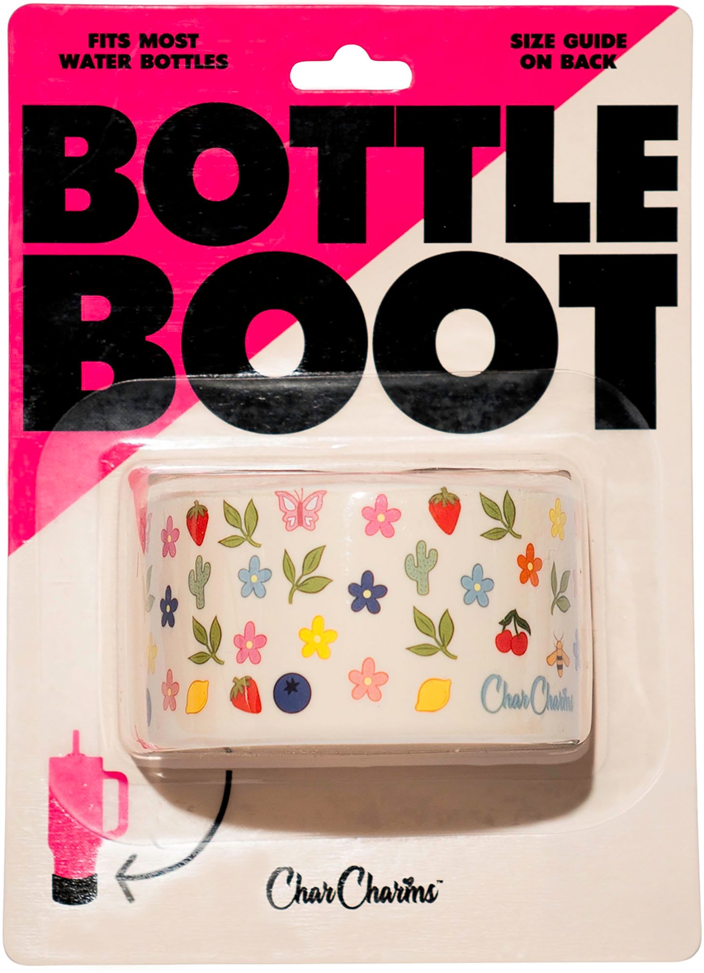 CharCharms Silicone Protective Bottle Boot Base Cover