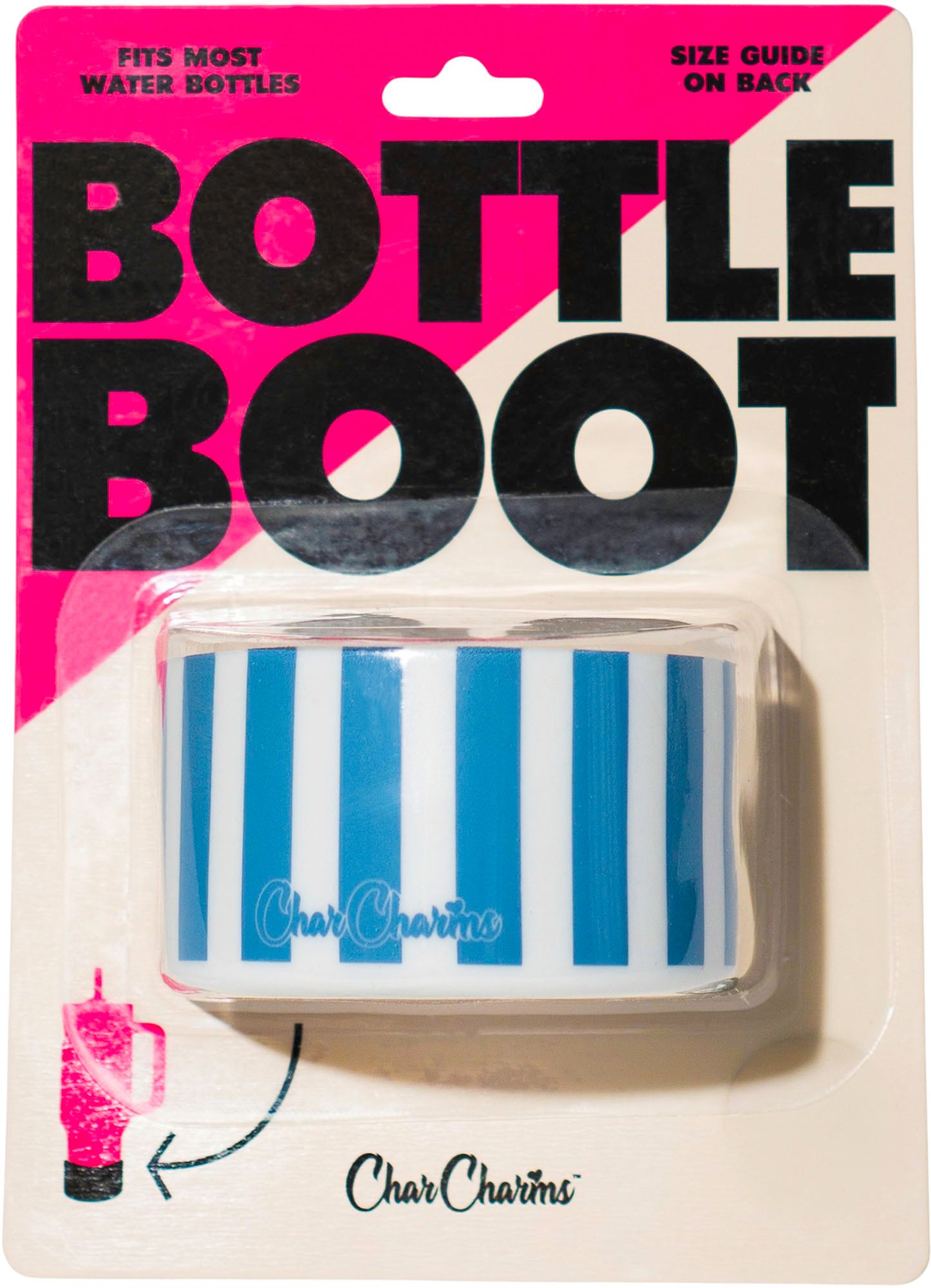 CharCharms Silicone Protective Bottle Boot Base Cover