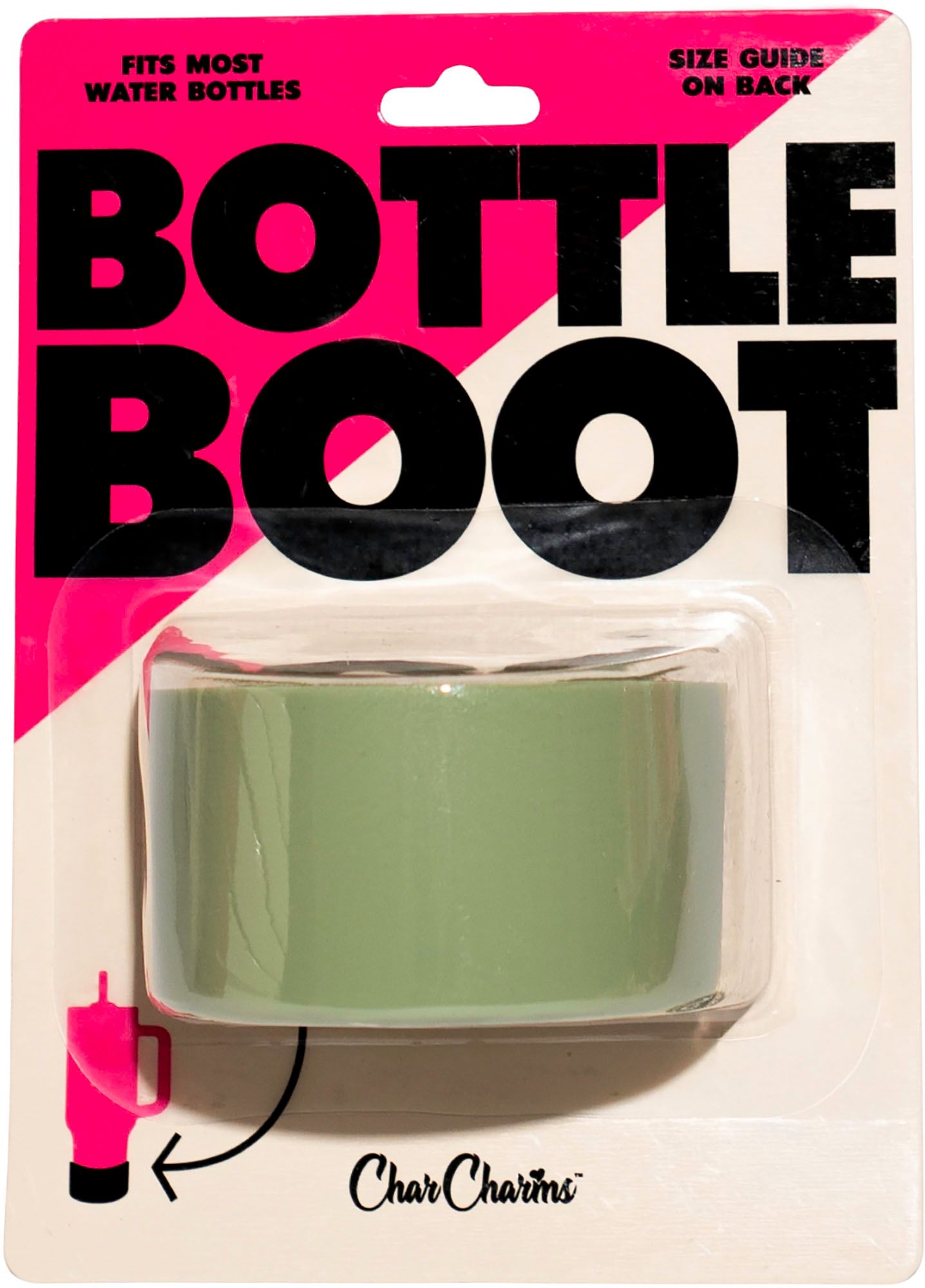 CharCharms Silicone Protective Bottle Boot Base Cover