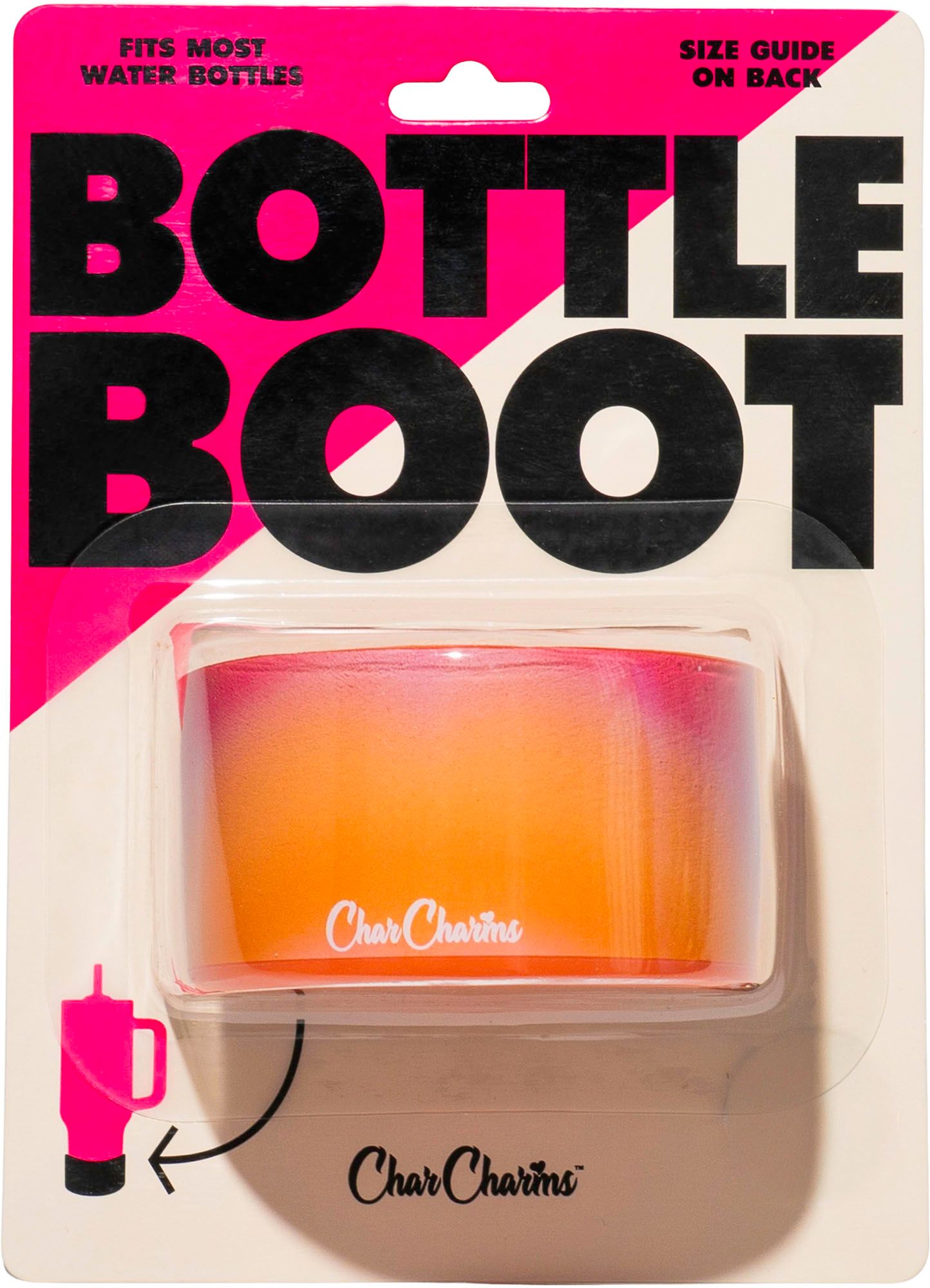 CharCharms Silicone Protective Bottle Boot Base Cover