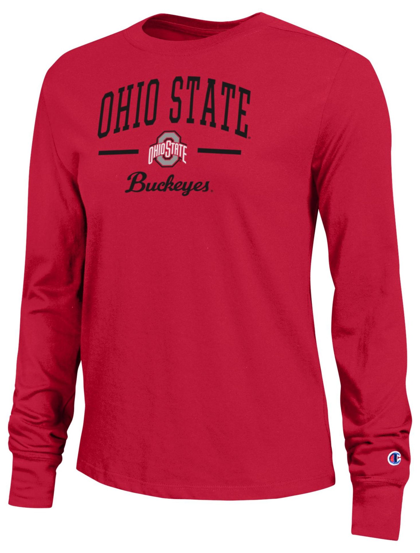 Champion Women's Ohio State Buckeyes Core Long Sleeve Shirt