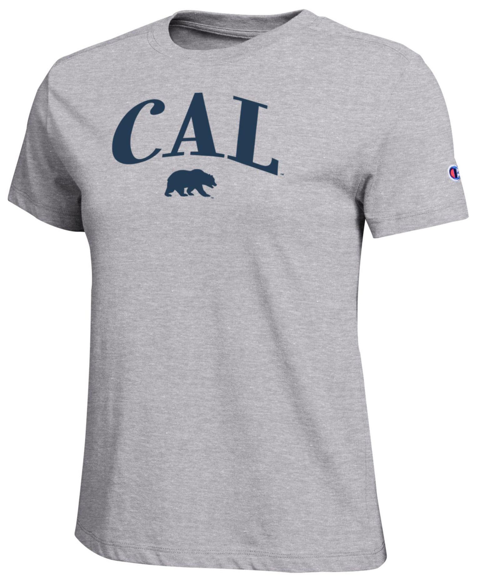 Champion Women's Cal Bears Grey Core T-Shirt