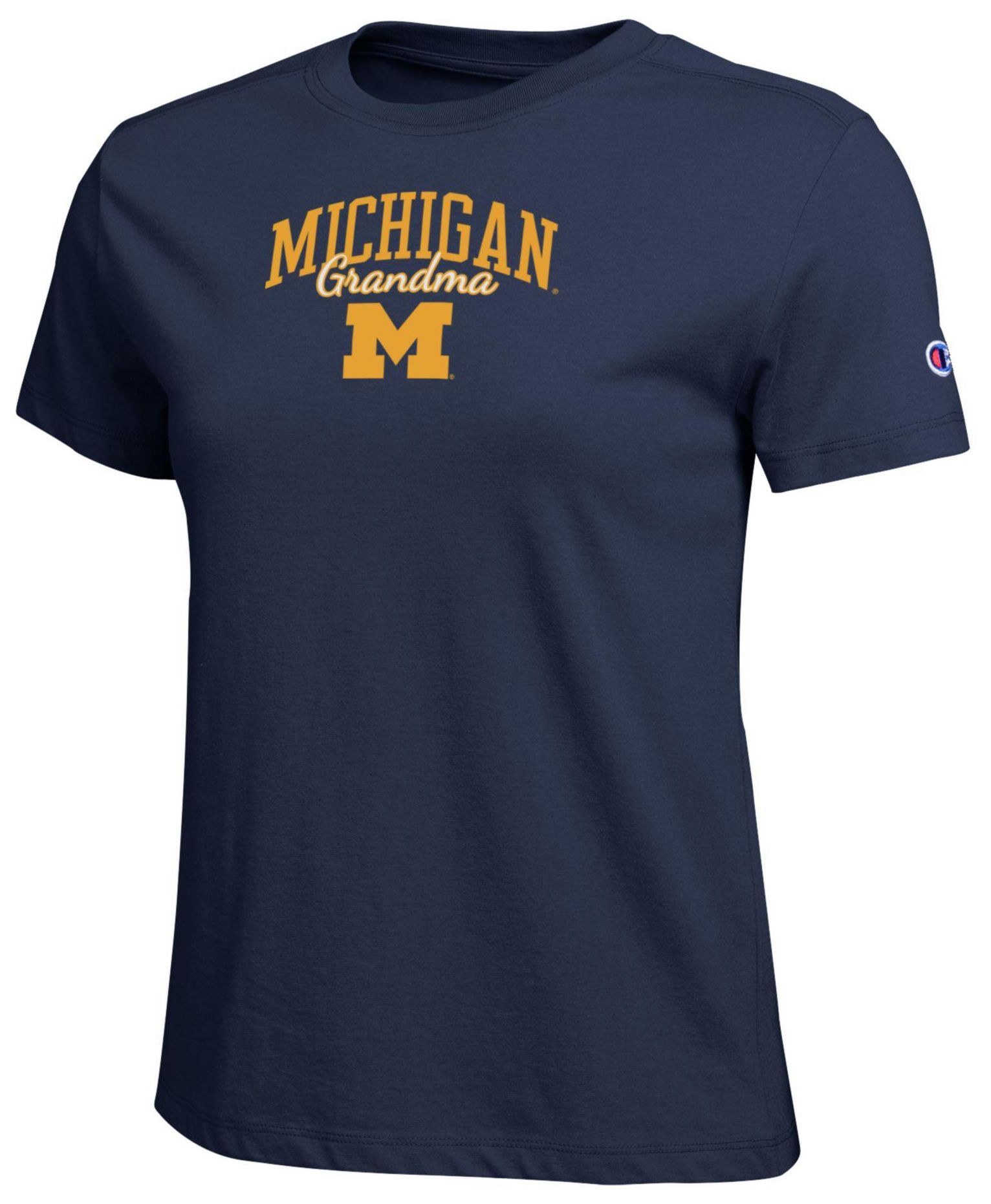 Champion Women's Michigan Wolverines Mom Core T-Shirt