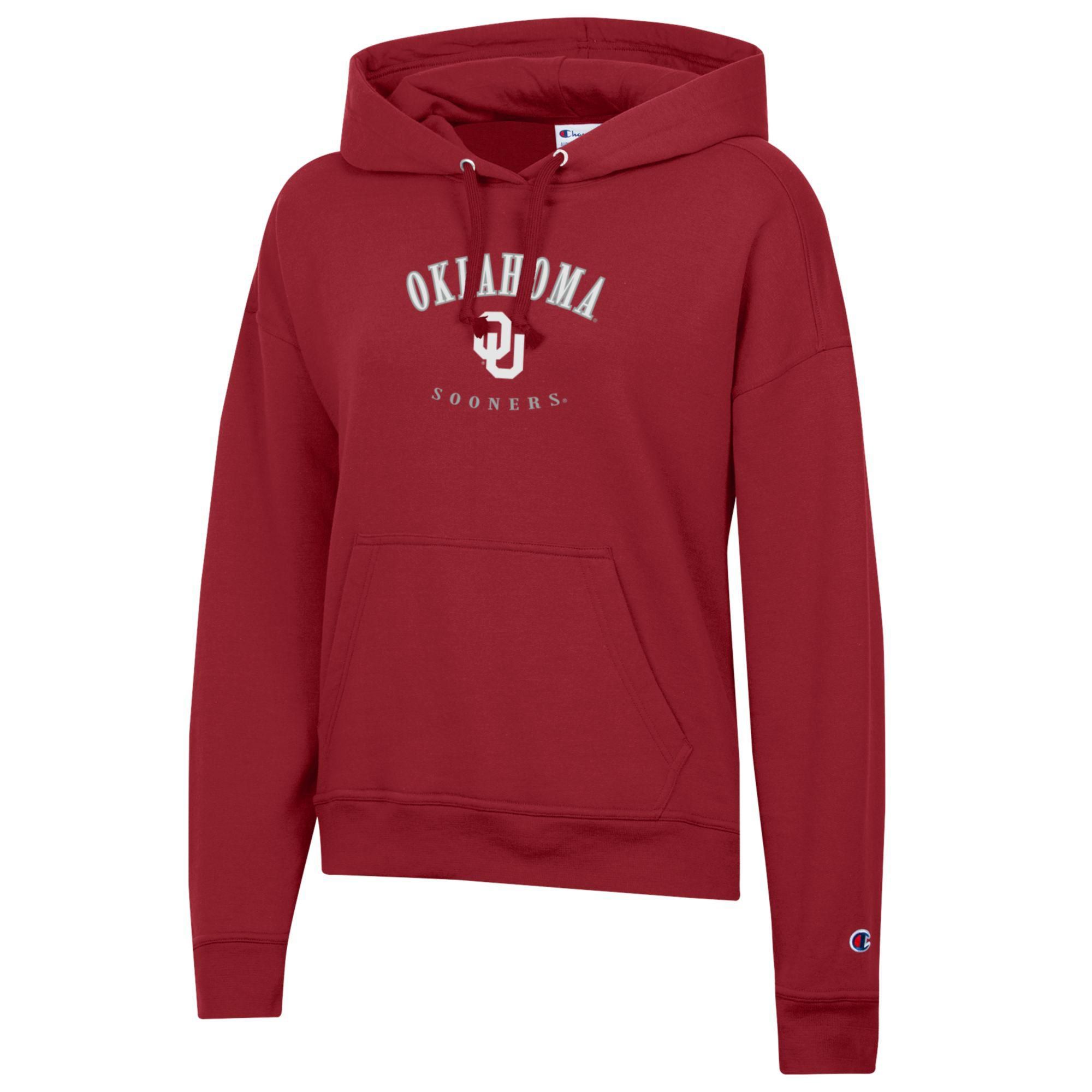 Champion Women's Oklahoma Sooners Powerblend Fleece Hoodie