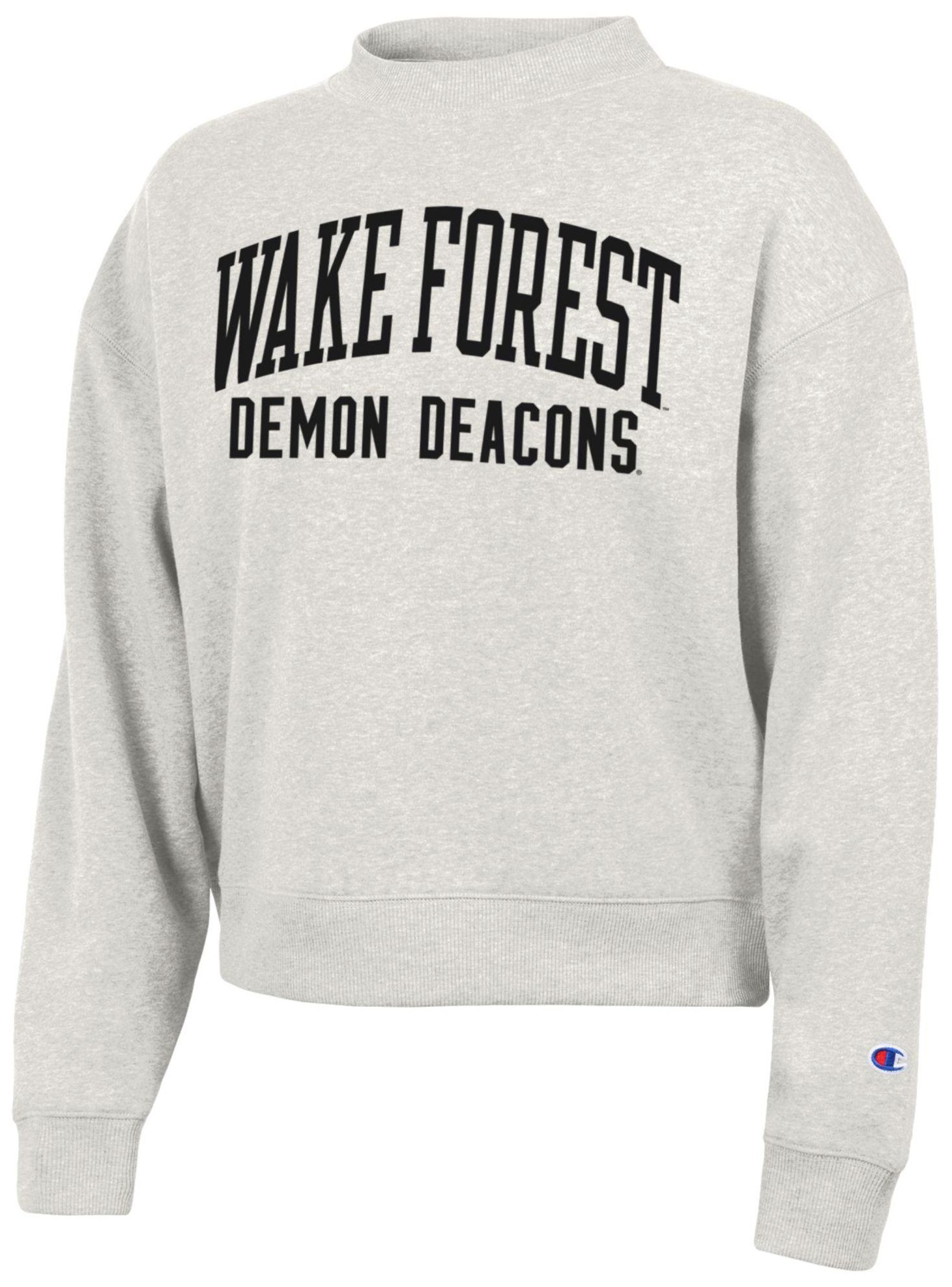 Champion Women's Wake Forest Demon Deacons Pebblestone Triumph Crewneck Sweatshirt