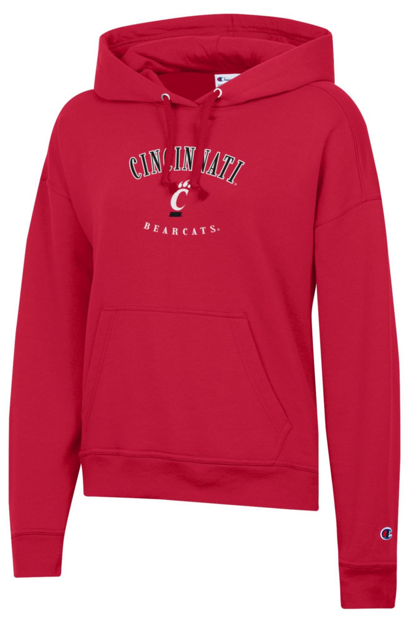 Champion Women's Cincinnati Bearcats Red Powerblend Fleece Hoodie