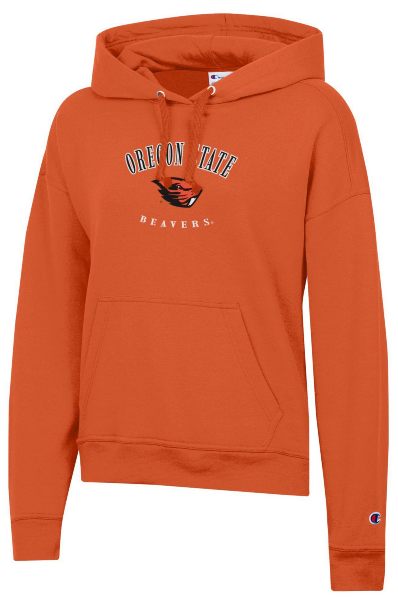 Champion Women's Oregon State Beavers Orange Powerblend Fleece Hoodie