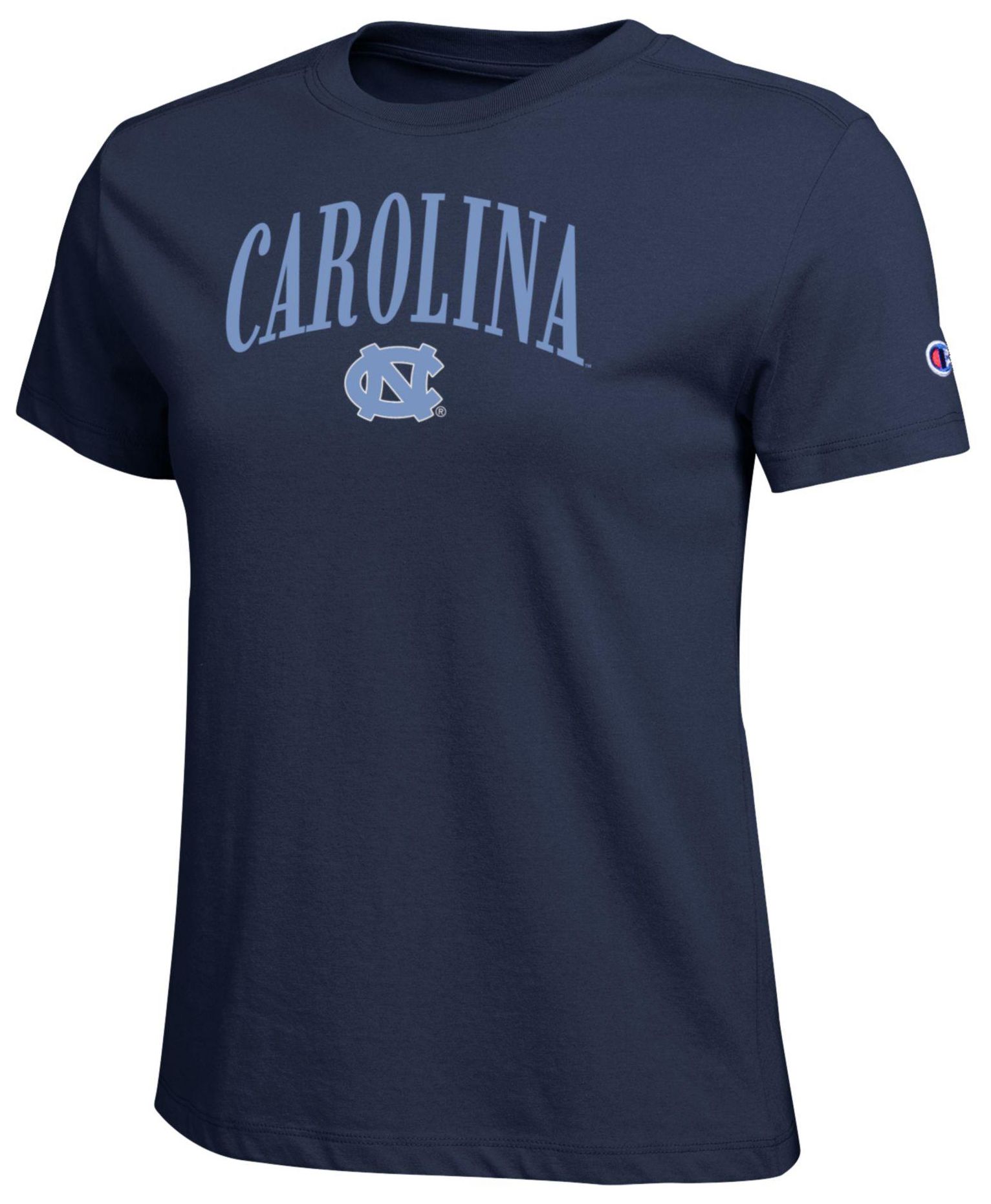 Champion Women's North Carolina Tar Heels Blue Core T-Shirt